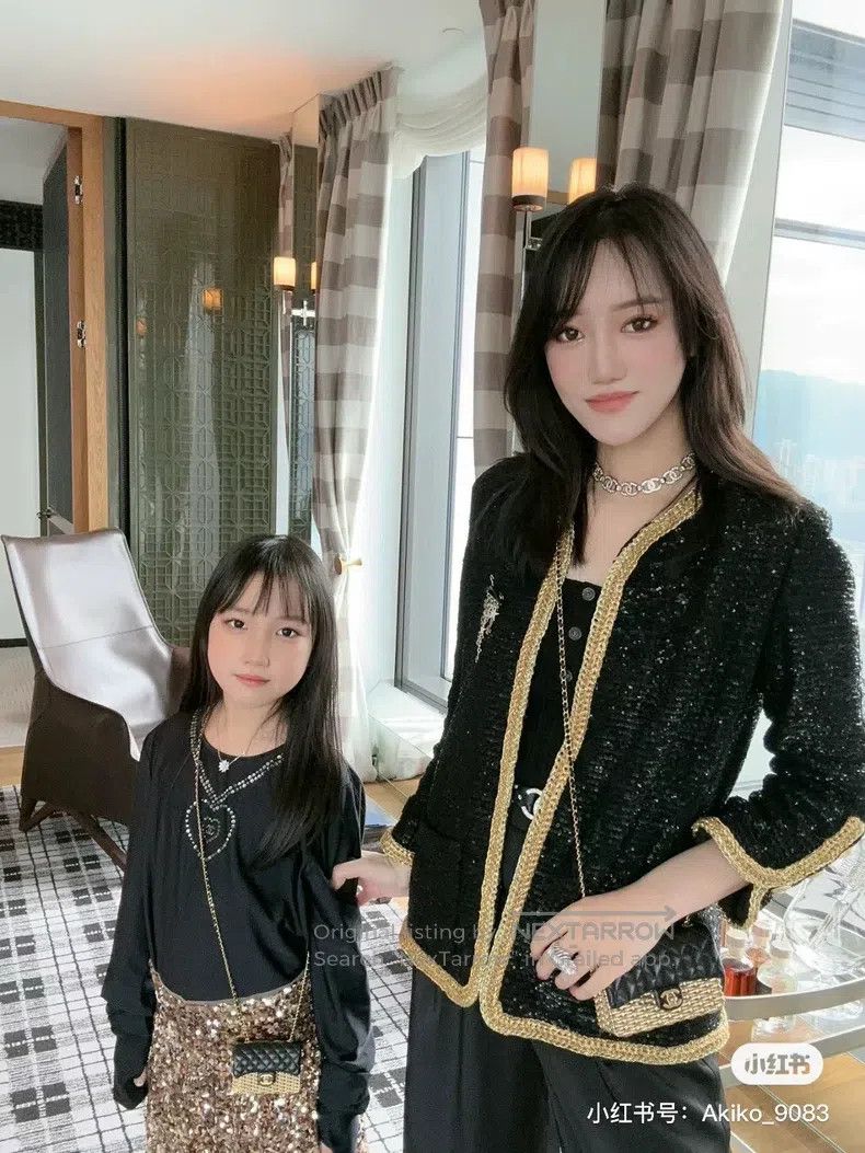 Chanel Chanel 22 Spring and Summer Show Sequin Heavy Industry Bla Size XXS / US 00 / IT 34 - 9 Thumbnail