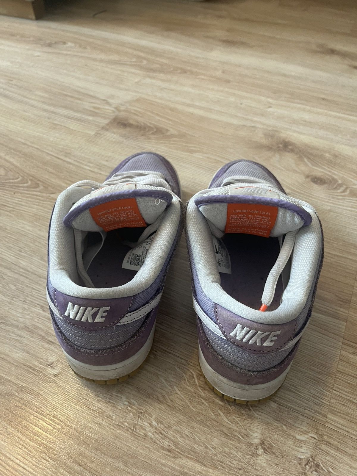 Nike Nike SB Dunk low Unbleached pack lilac Size US 6 / IT 36 - 4 Thumbnail