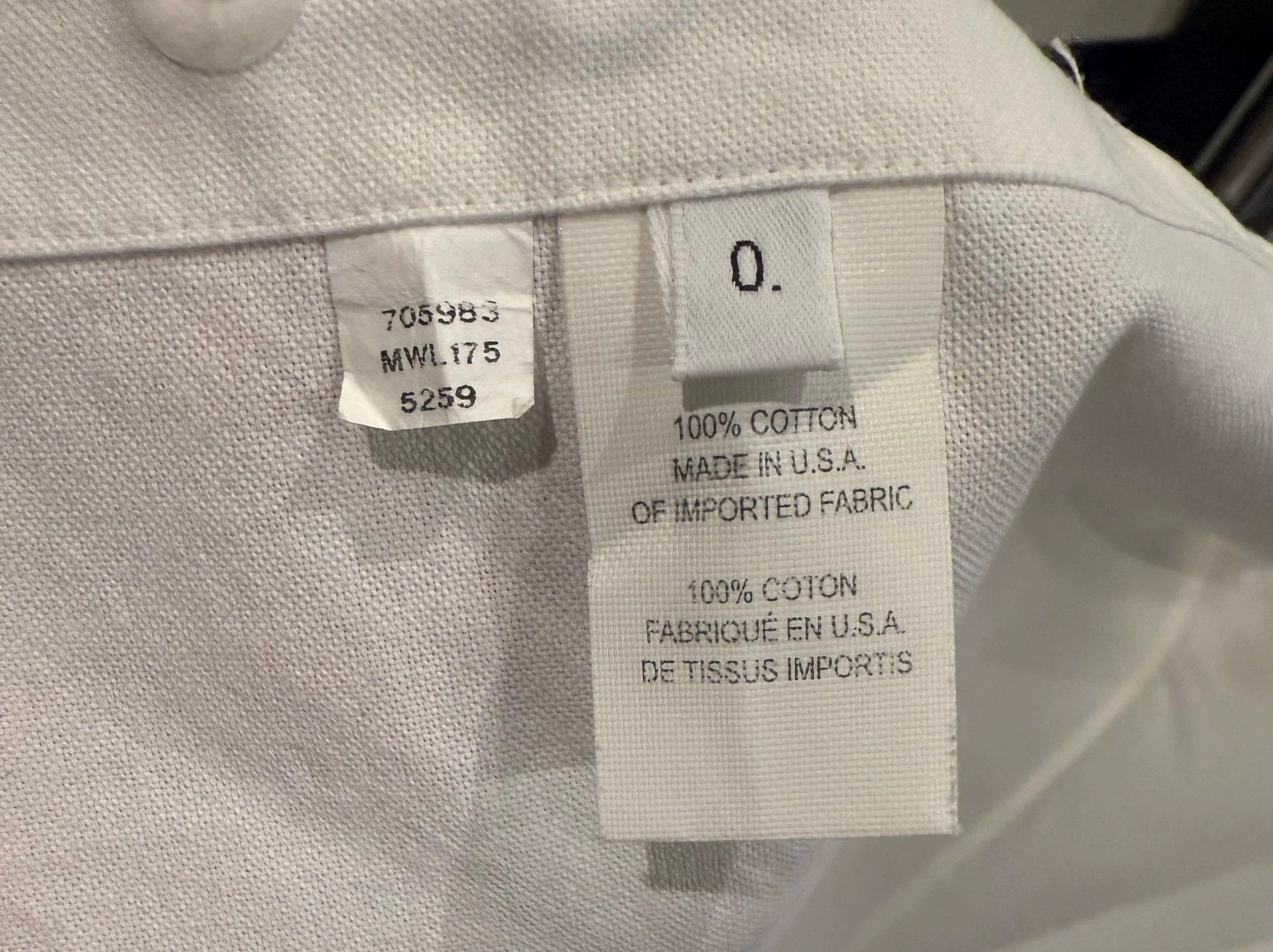 Thom Browne Thom Browne White 3-Color Strap Pocket Shirt Size 0 95 New Size US XS / EU 42 / 0 - 6 Thumbnail