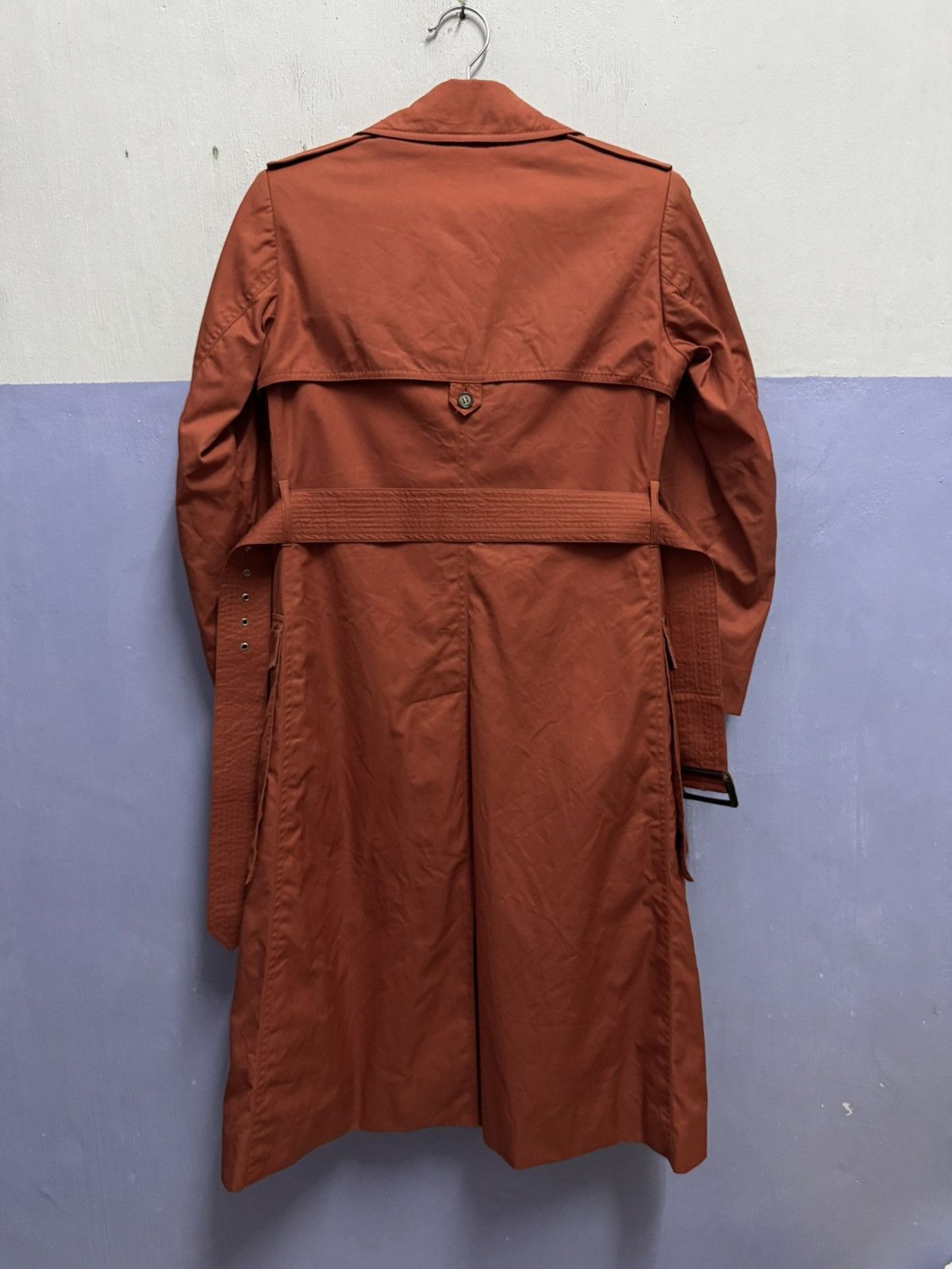 Yves Saint Laurent Yves Saint Laurent Double Breast Trench Coat Size S / US 4 / IT 40 - 16 Thumbnail