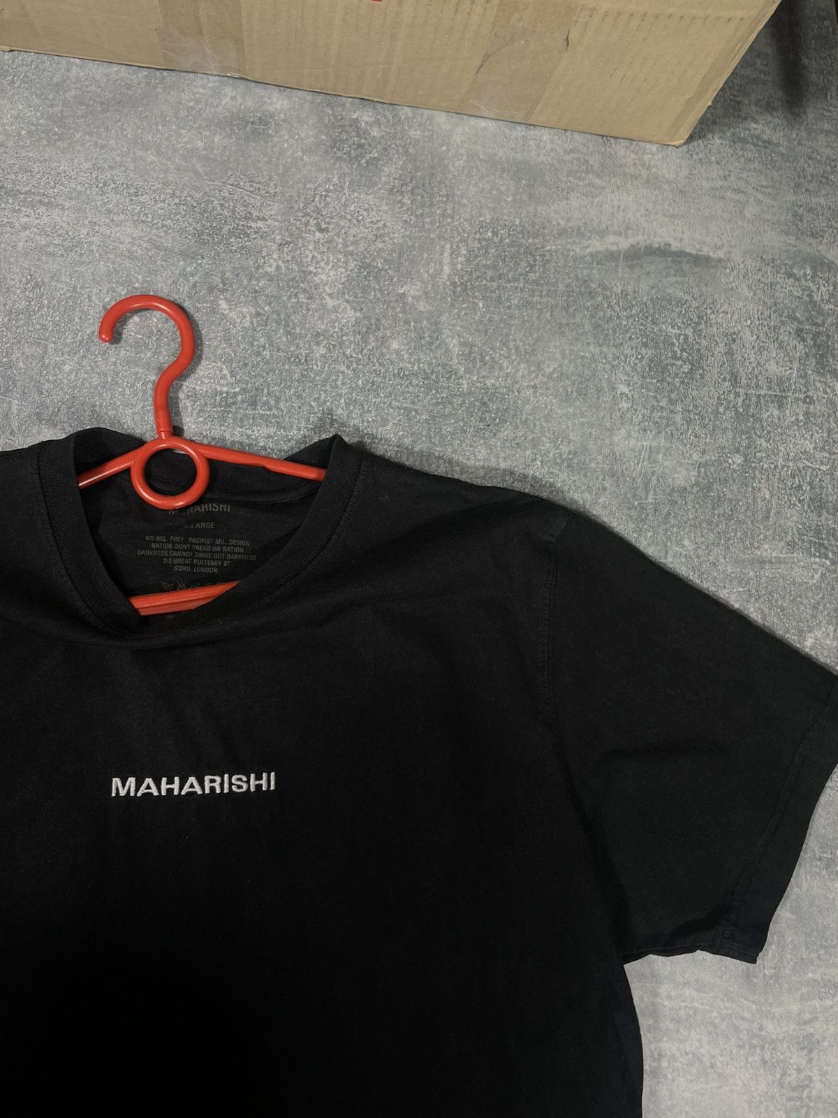 Maharishi Vintage Maharishi centre logo tee / T-shirt Size US XL / EU 56 / 4 - 2 Thumbnail