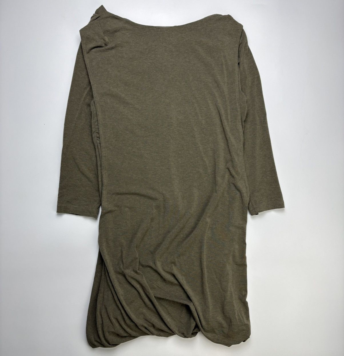 McQ Alexander McQueen Drape Wool Mini Dress Size S / US 4 / IT 40 - 7 Thumbnail