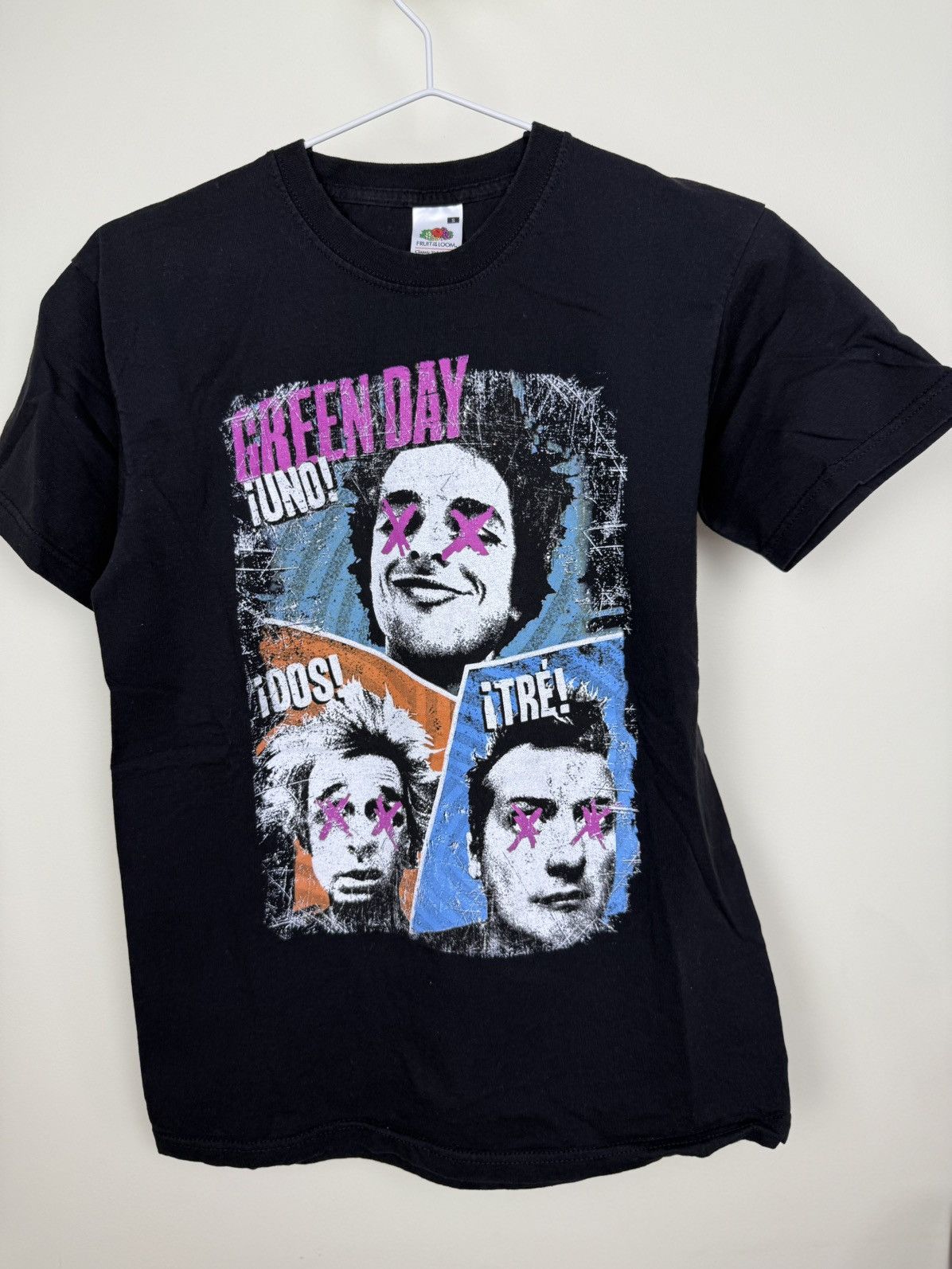 Other Green Day UNO DOS TRE Tour Graphic T-Shirt Black Band Tee Size US S / EU 44-46 / 1 - 1 Thumbnail