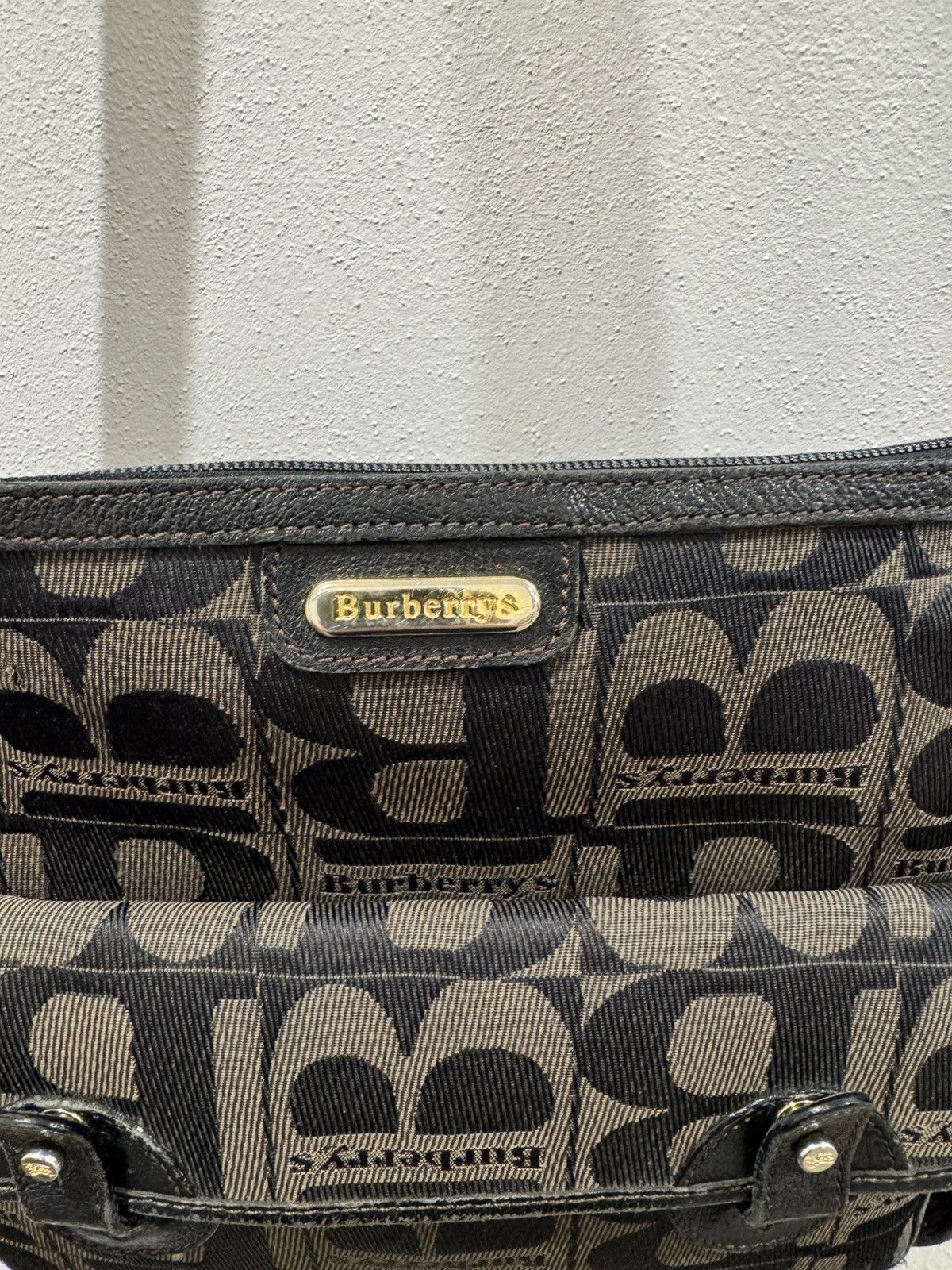 Burberry × Vintage Burberry Canvas Shoulder Bag Size ONE SIZE - 4 Thumbnail