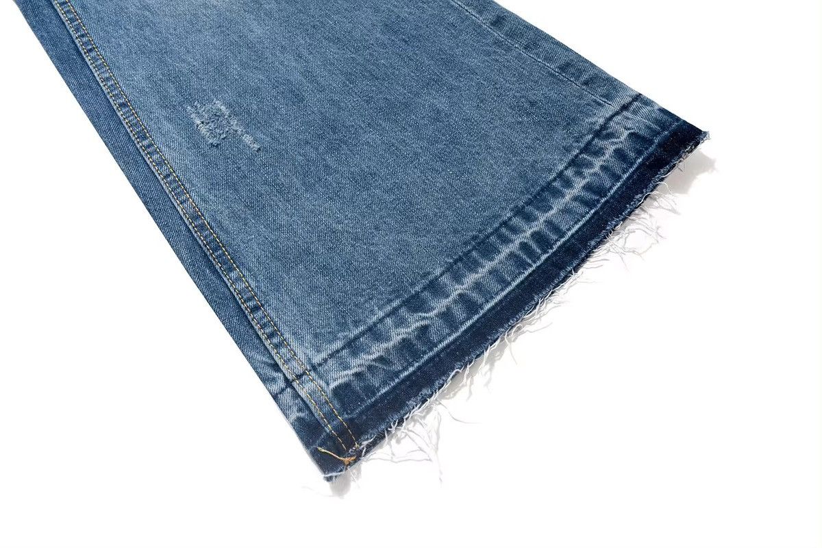 Jean Frayed Tassel Distressed Hole Baggy Jean Size US 34 / EU 50 - 8 Thumbnail