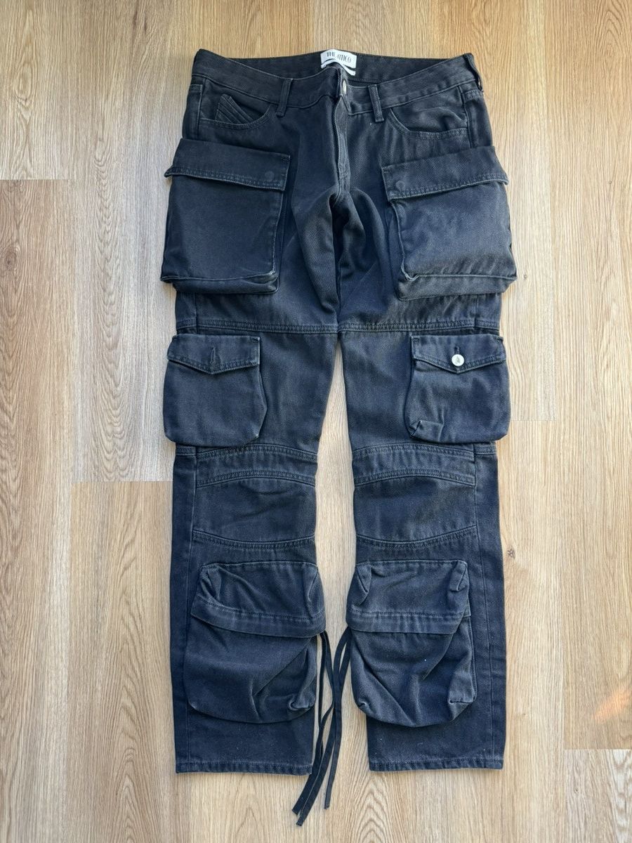 Other Attico Essie Denim Cargo Pants sz 32 Size US 32 / EU 48 - 1 Thumbnail