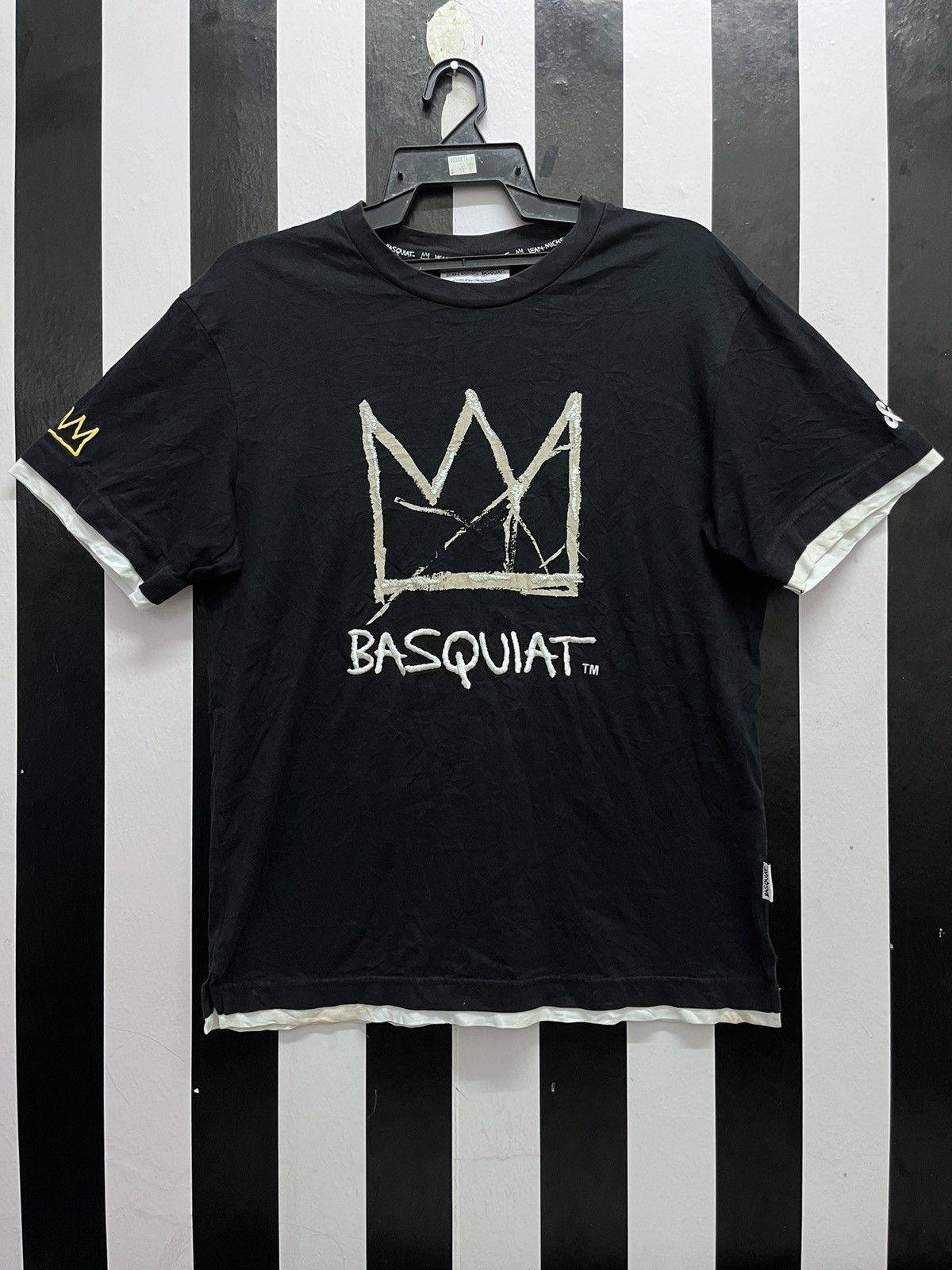 Jean-Michel Basquiat Jean-michael basquiat jack&jones embroidery tee Size US M / EU 48-50 / 2 - 1 Thumbnail