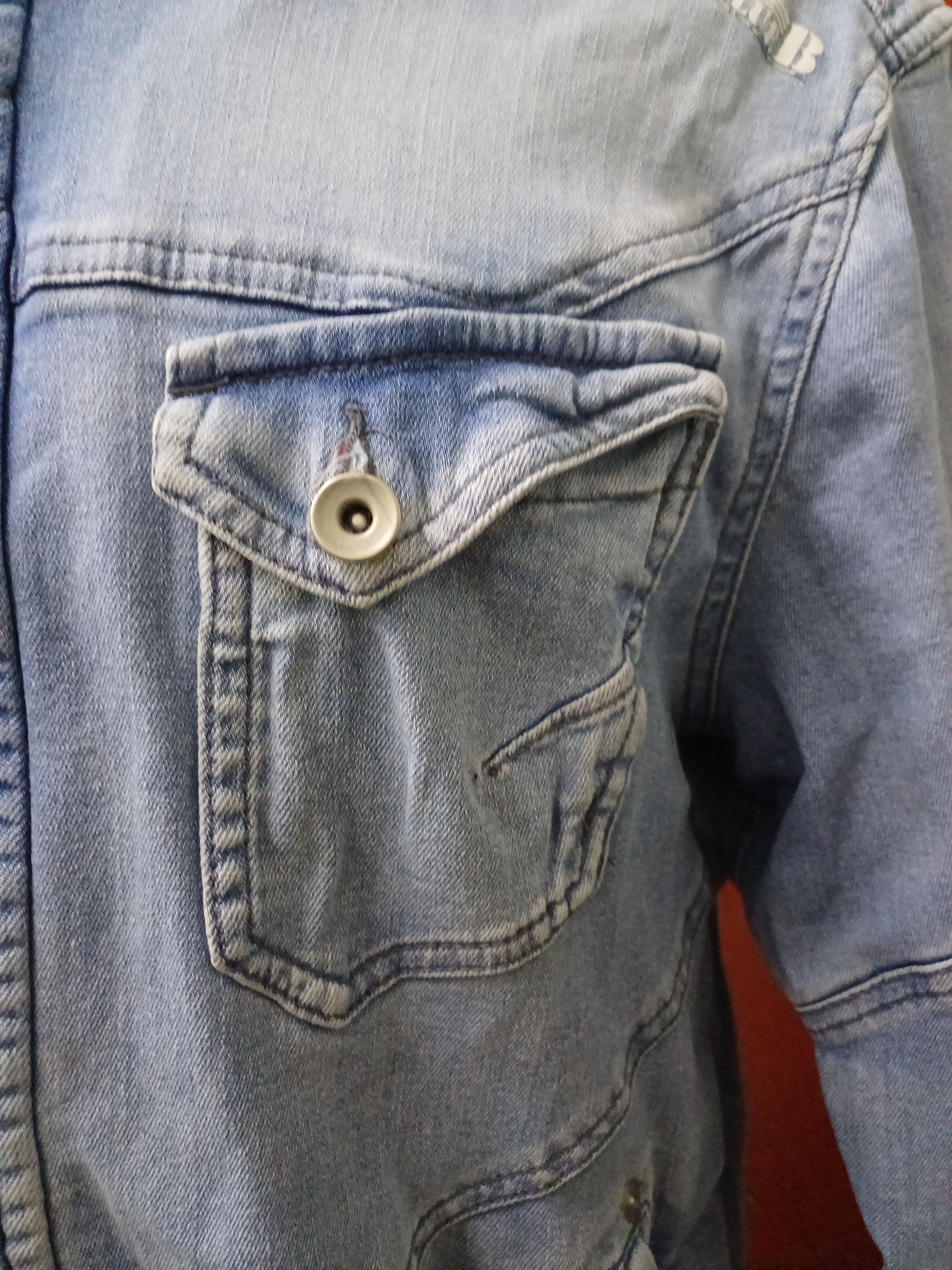 Japanese Brand jacket denim blue b Japanese brand Size US XL / EU 56 / 4 - 8 Thumbnail