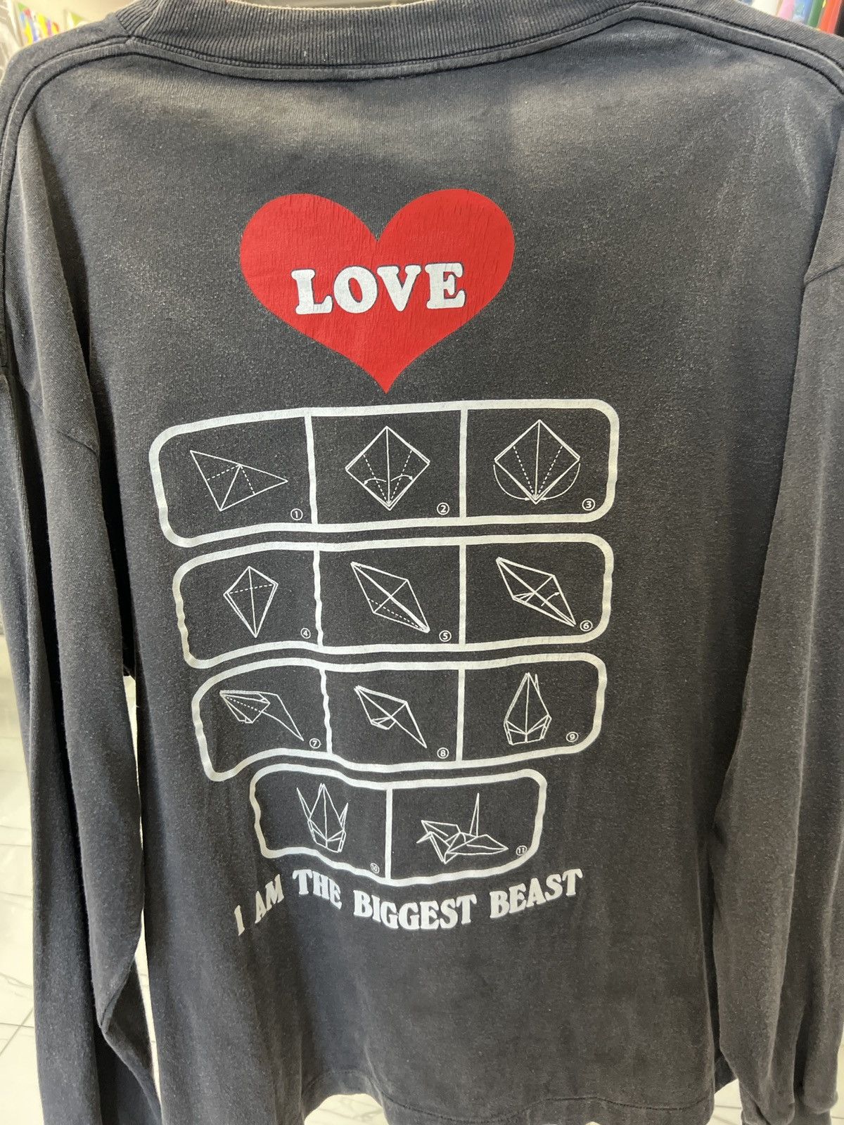 Saint Michael Saint Michael Love L/S Tee Size US M / EU 48-50 / 2 - 2 Thumbnail