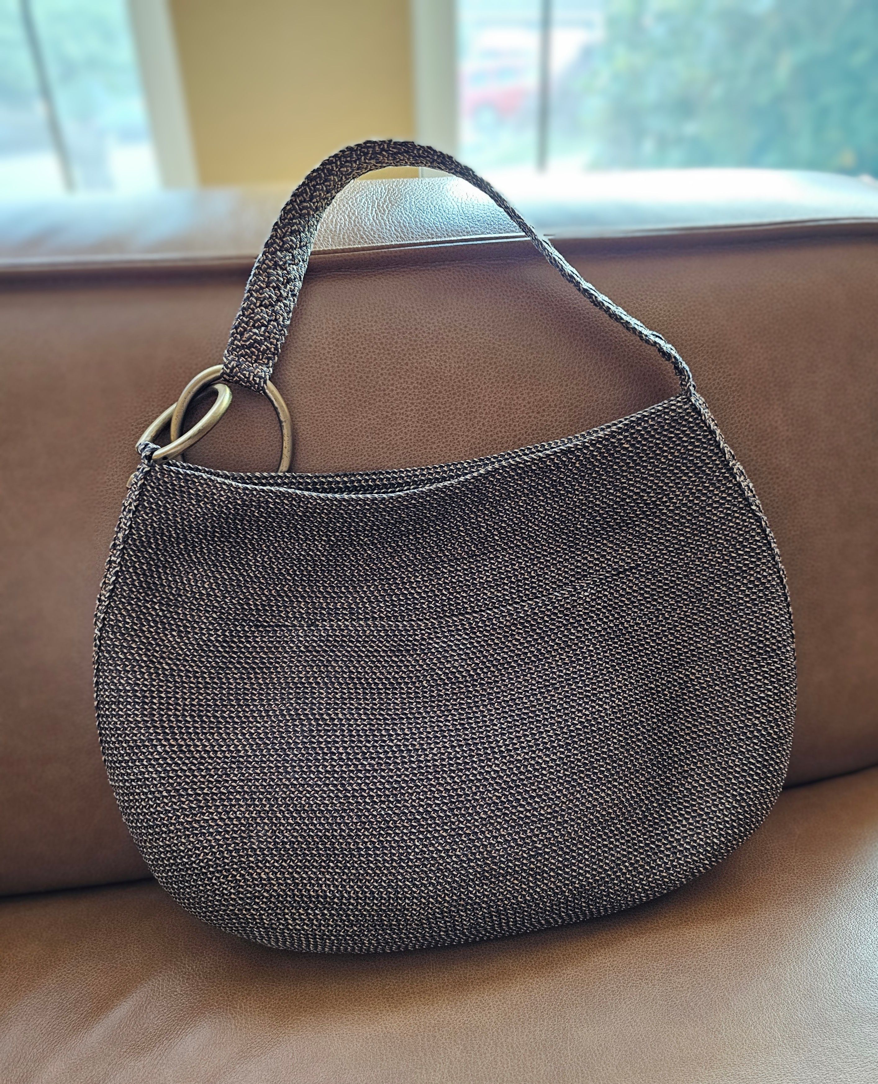 Other Eric Javits New York Black & Tan Shoulder Bag Size ONE SIZE - 2 Thumbnail