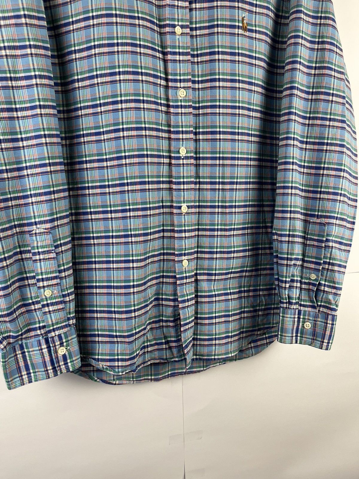 Ralph Lauren Ralph Lauren Plaid Luxury Cotton Long Sleeve Shirt Button Up Size US L / EU 52-54 / 3 - 4 Thumbnail
