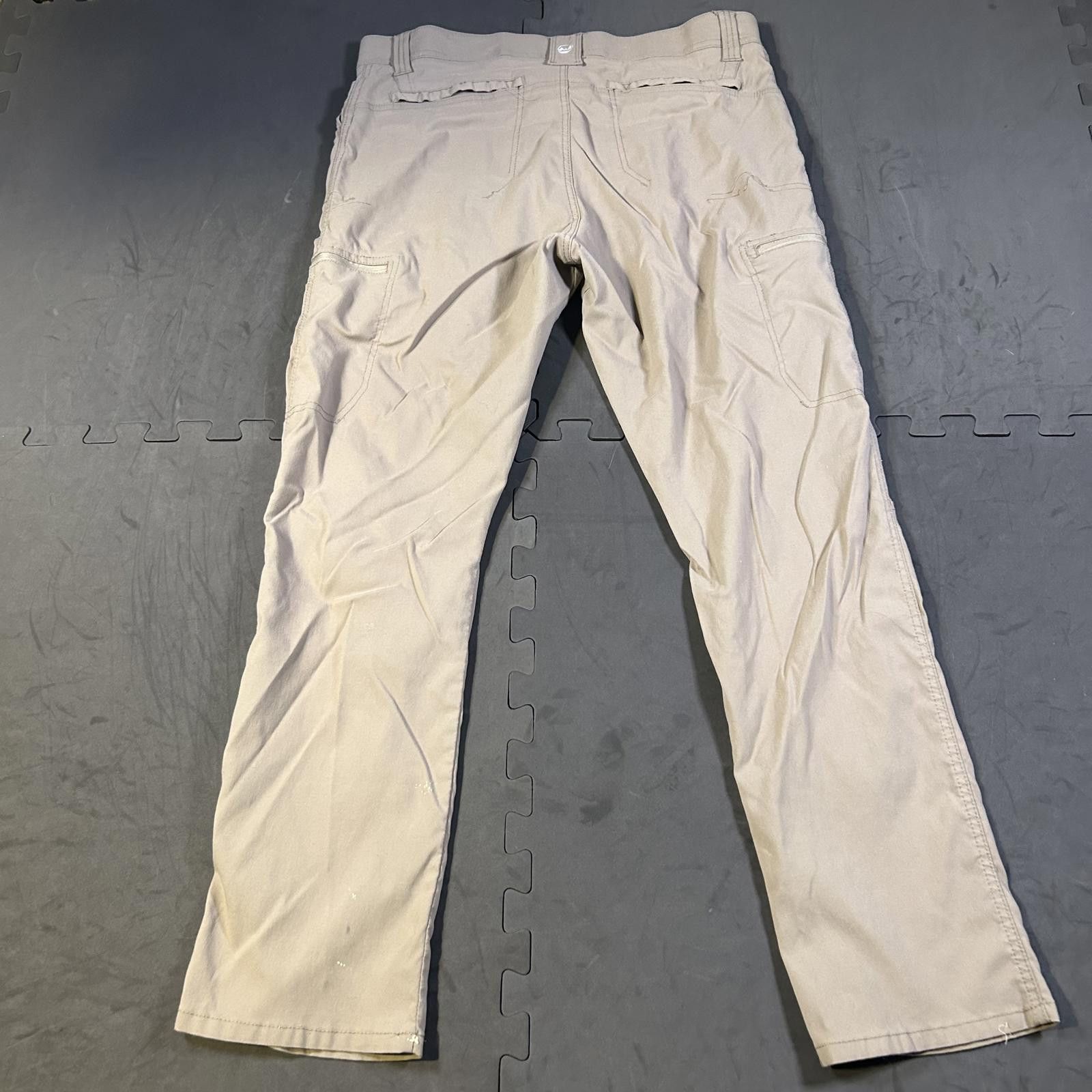 Wrangler Wrangler Men's Casual Pants Beige Size US 36 / EU 52 - 7 Thumbnail