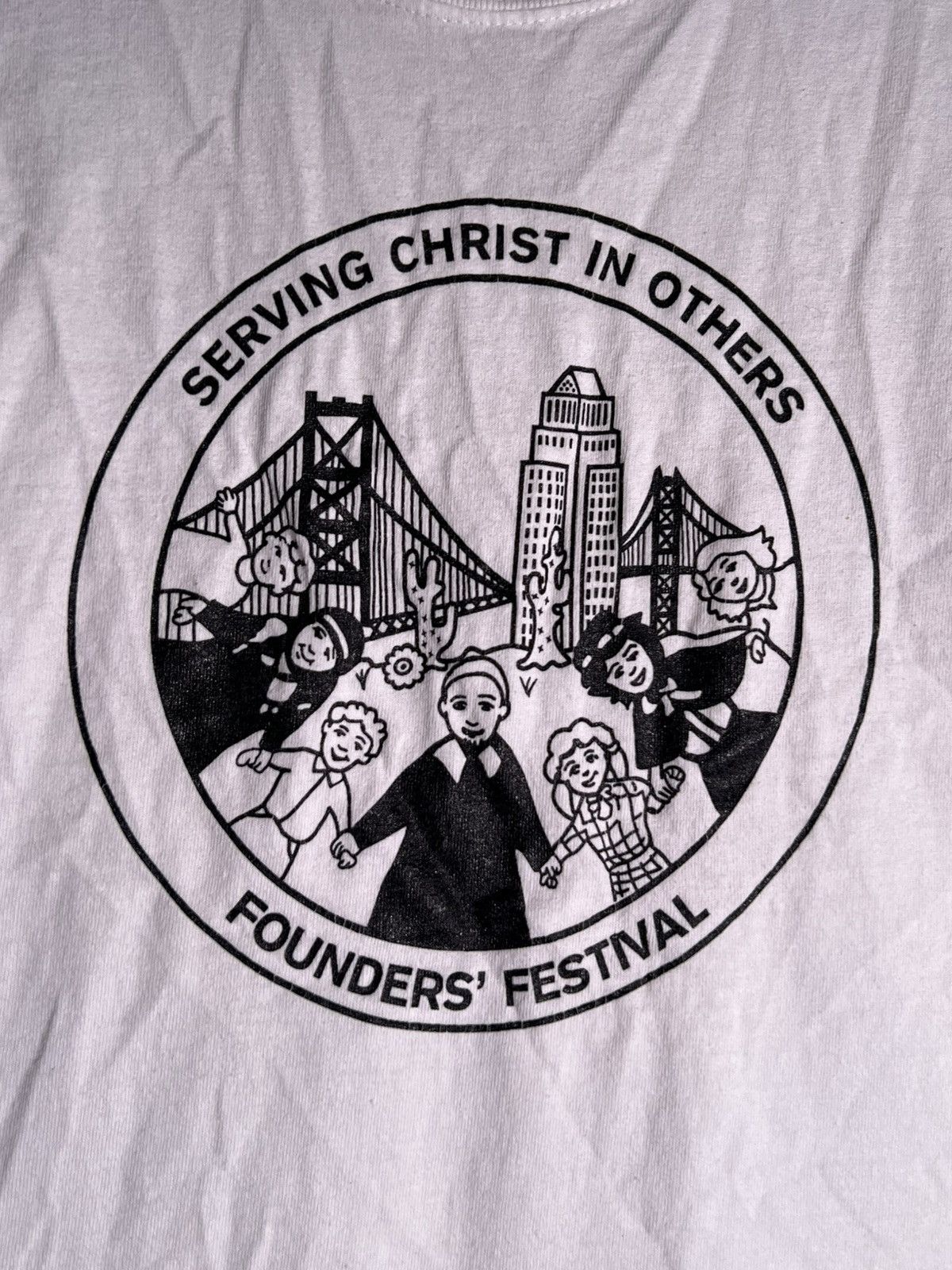 Vintage Y2K 2000’s VTG Vintage Christ In Others Festival Retro Shirt Size US M / EU 48-50 / 2 - 5 Thumbnail