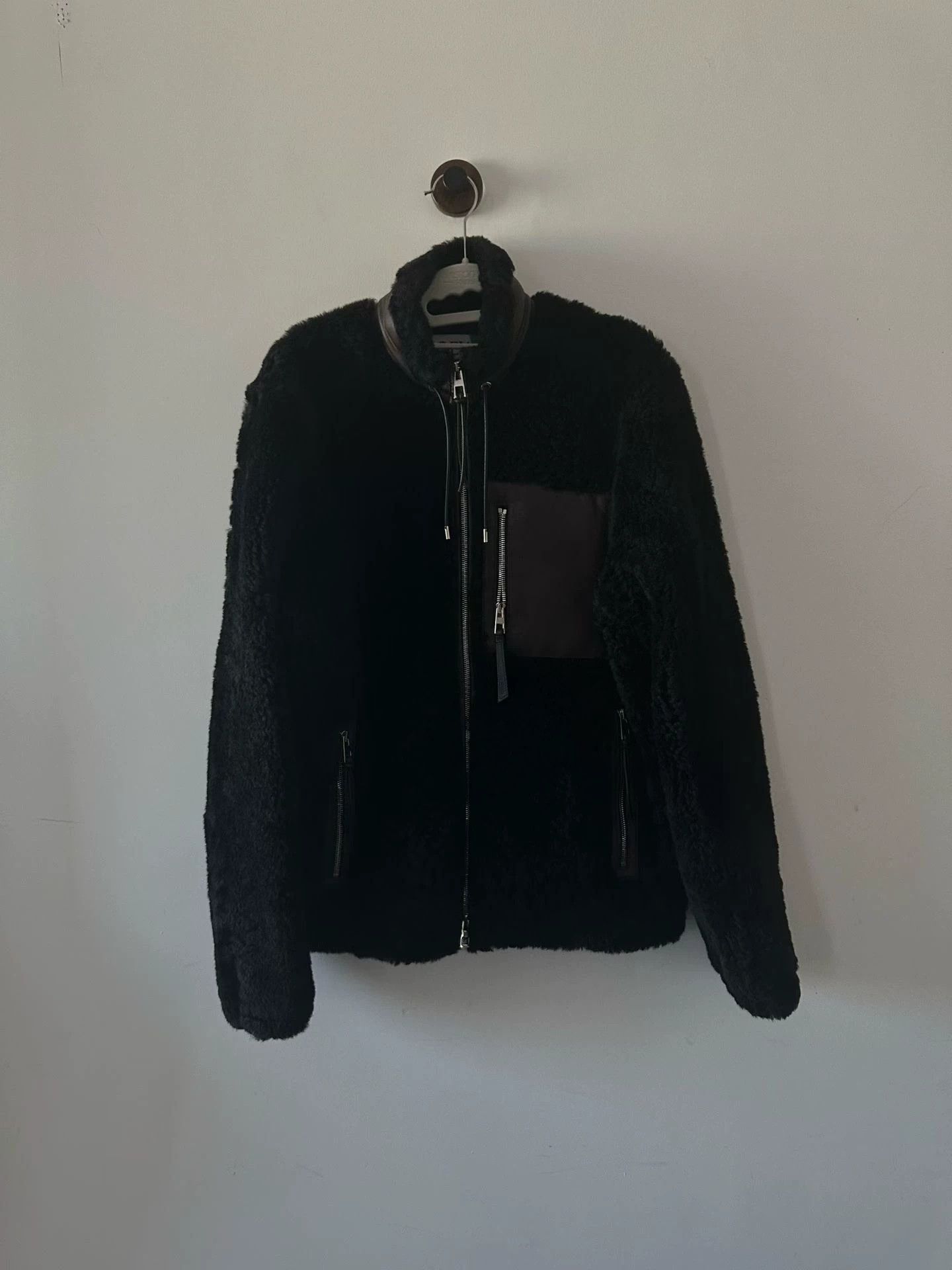 Loewe Loewe Black Shearling Jacket 44 New With Tags Size US S / EU 44-46 / 1 - 1 Thumbnail