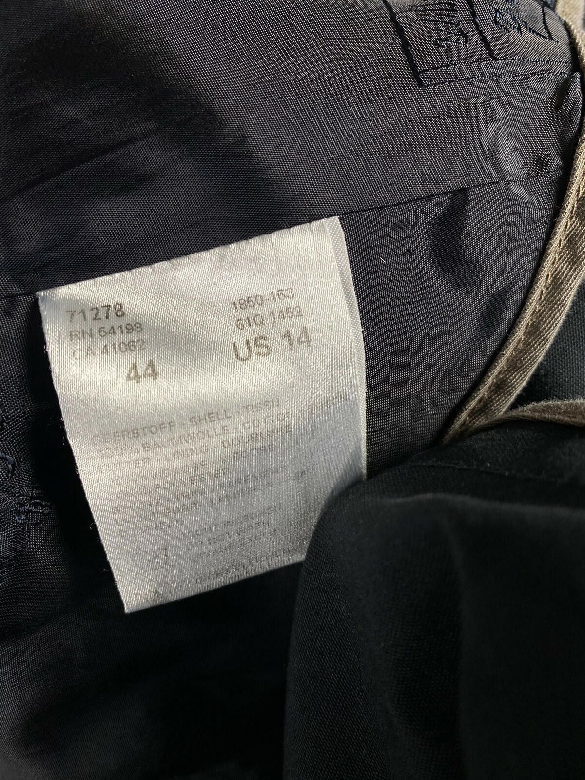 Bogner Ladies Bogner Black Cotton Trench Coat Jacket Size 14 Size XL / US 12-14 / IT 48-50 - 11 Thumbnail