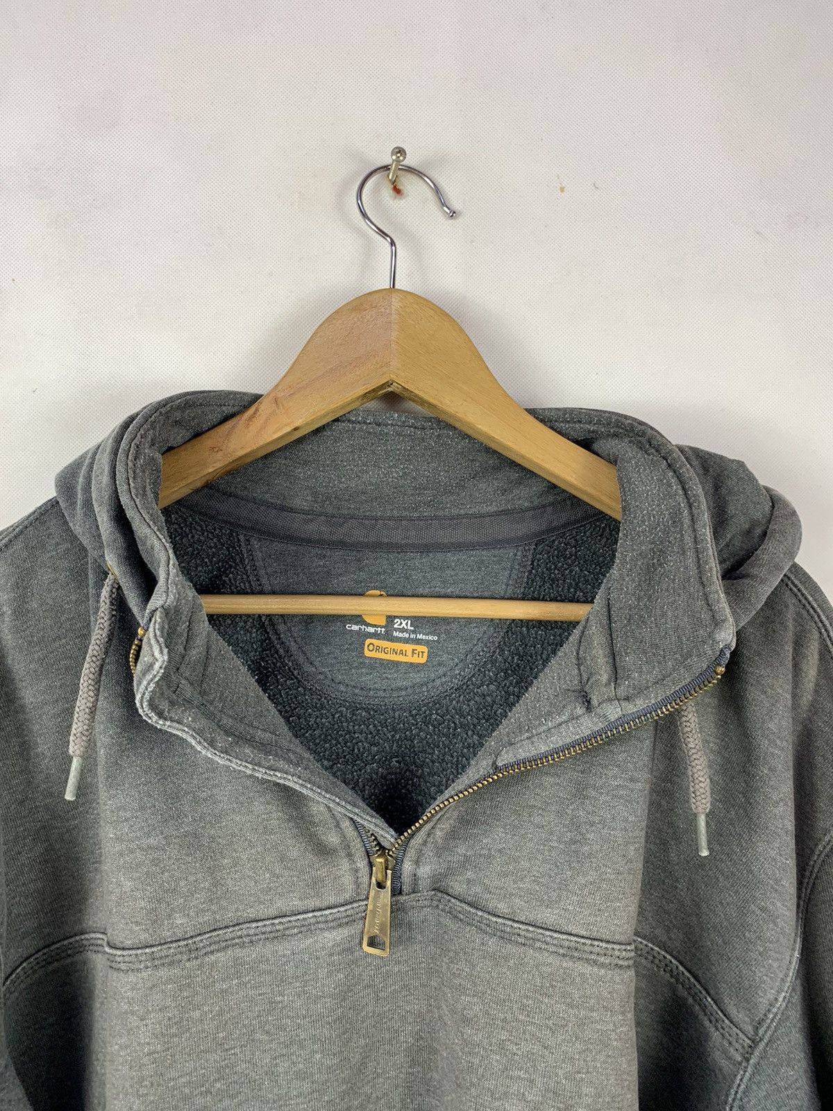 Carhartt Offer! Carhartt Half Zipper Rain Defender Hoodie Sweater Size US XXL / EU 58 / 5 - 10 Thumbnail