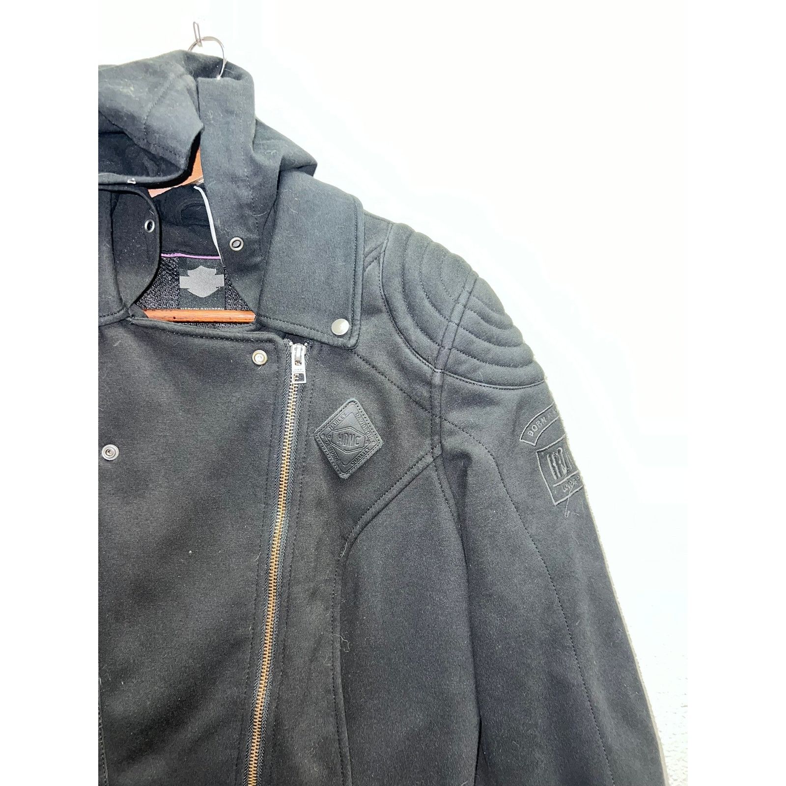 Harley Davidson Women Harley Davidson Jacket Black Label Reinforced Coat M Size M / US 6-8 / IT 42-44 - 3 Thumbnail