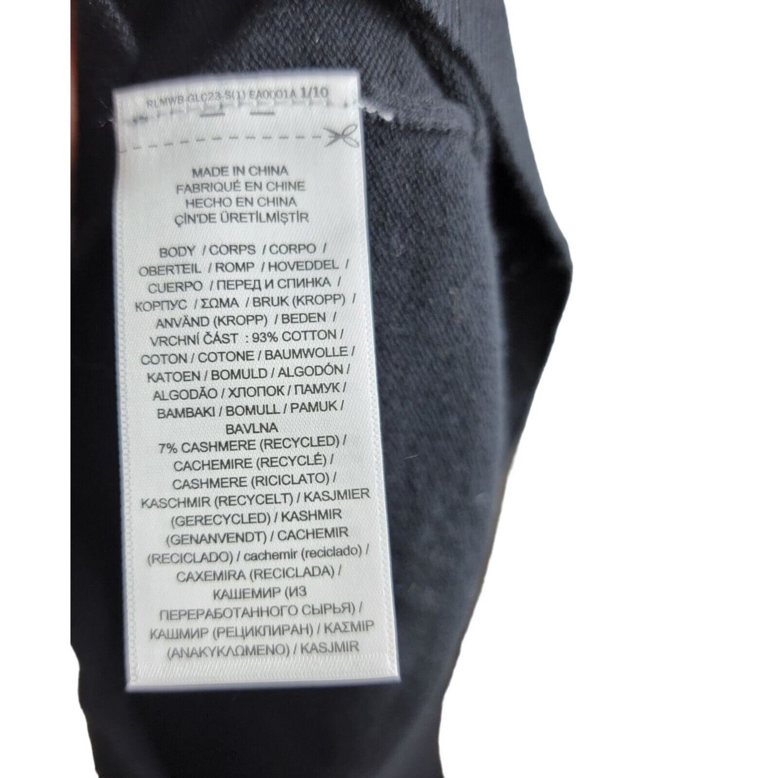 Polo Ralph Lauren Polo Ralph Lauren Cotton Cashmere Long Sleeve Hooded Tee Size US M / EU 48-50 / 2 - 14 Thumbnail