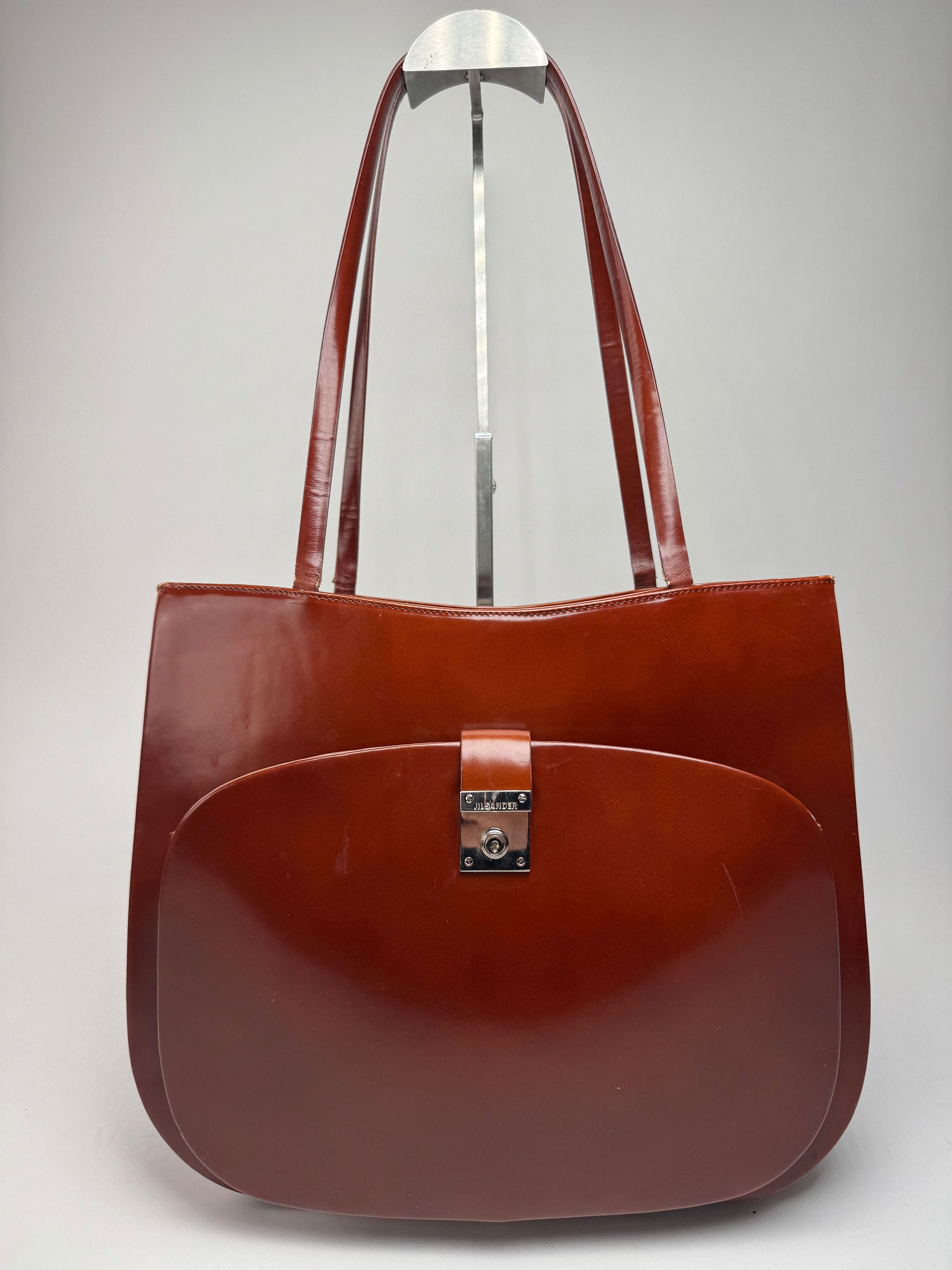 Jil Sander Vintage leather Bag Brown Size ONE SIZE - 1 Thumbnail