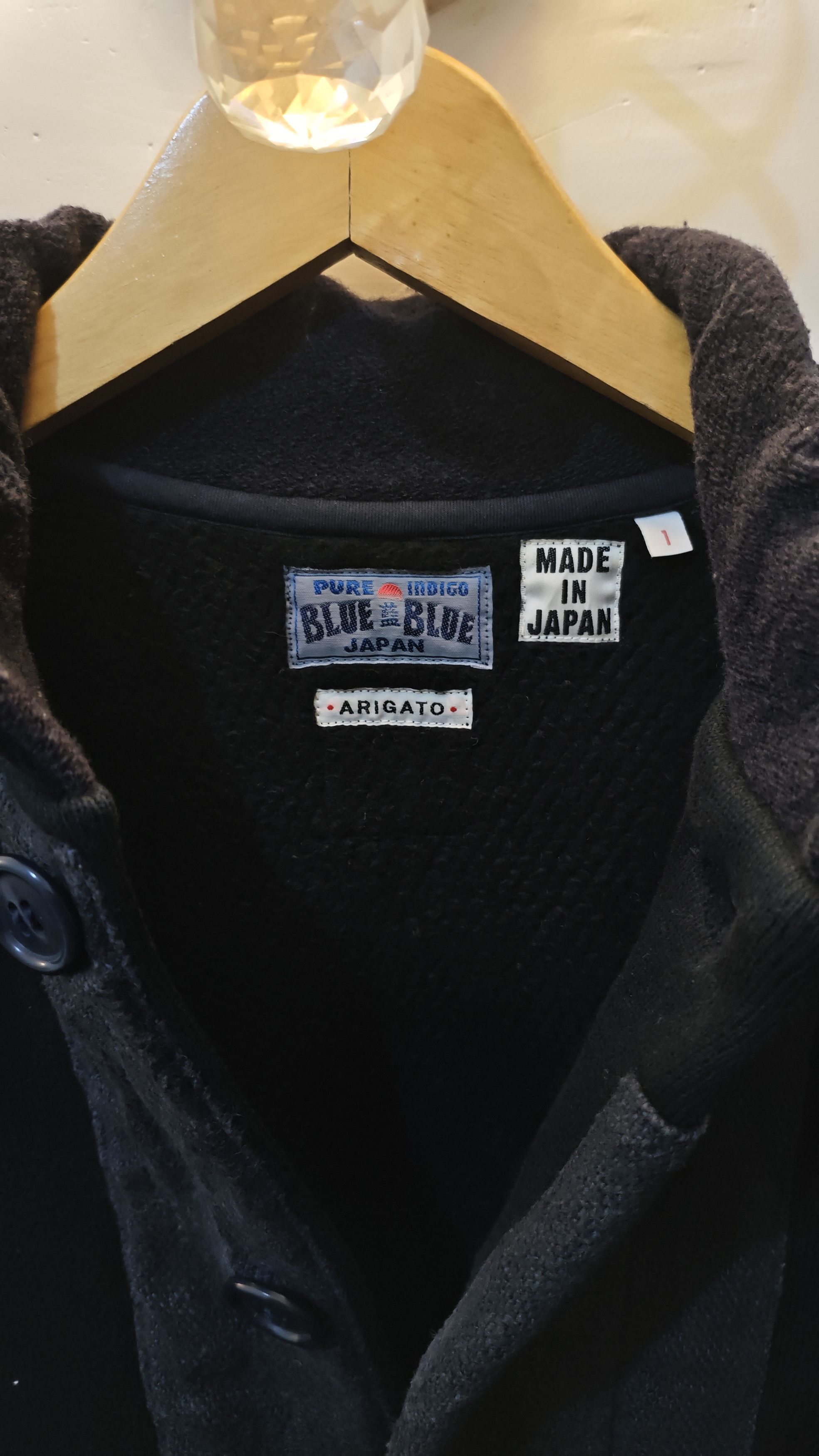 Blue Blue Japan Blue Blue Japan Indigo Work Jacket Japanese Artisanal Piece Size US S / EU 44-46 / 1 - 7 Thumbnail