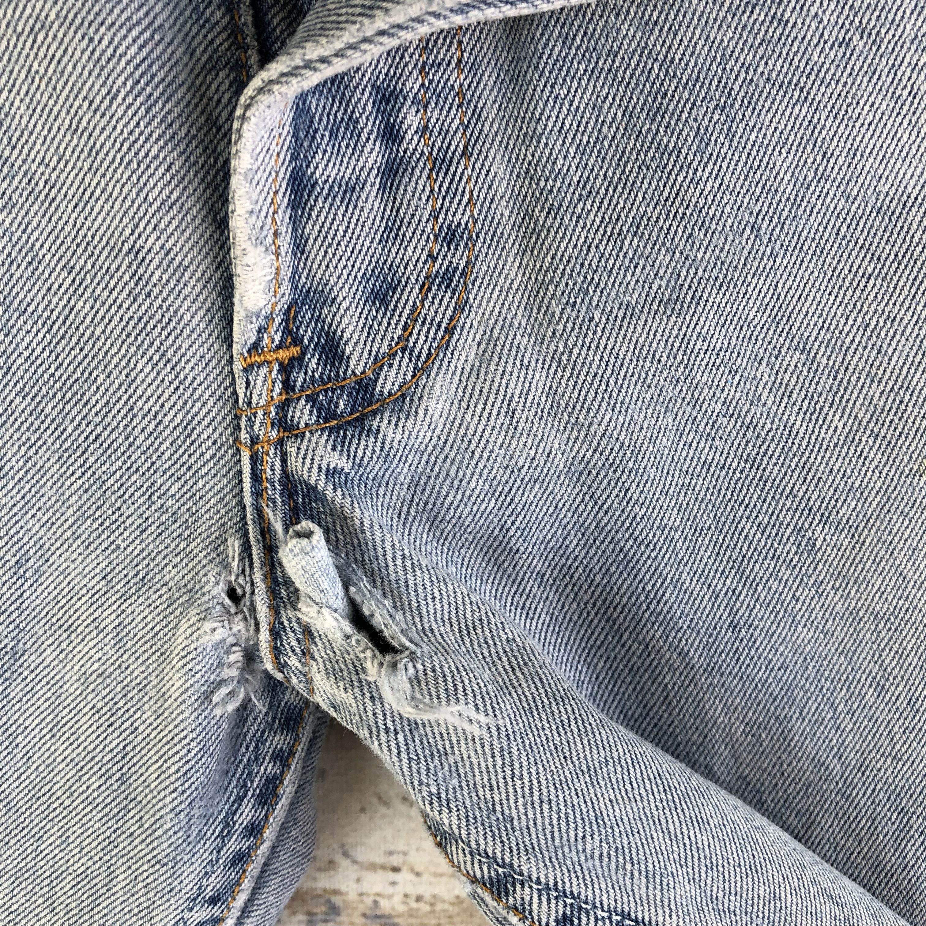 Levi's Vintage Levis 501 Sun Faded Jeans Levi's Stonewash Denim Size US 34 / EU 50 - 11 Thumbnail