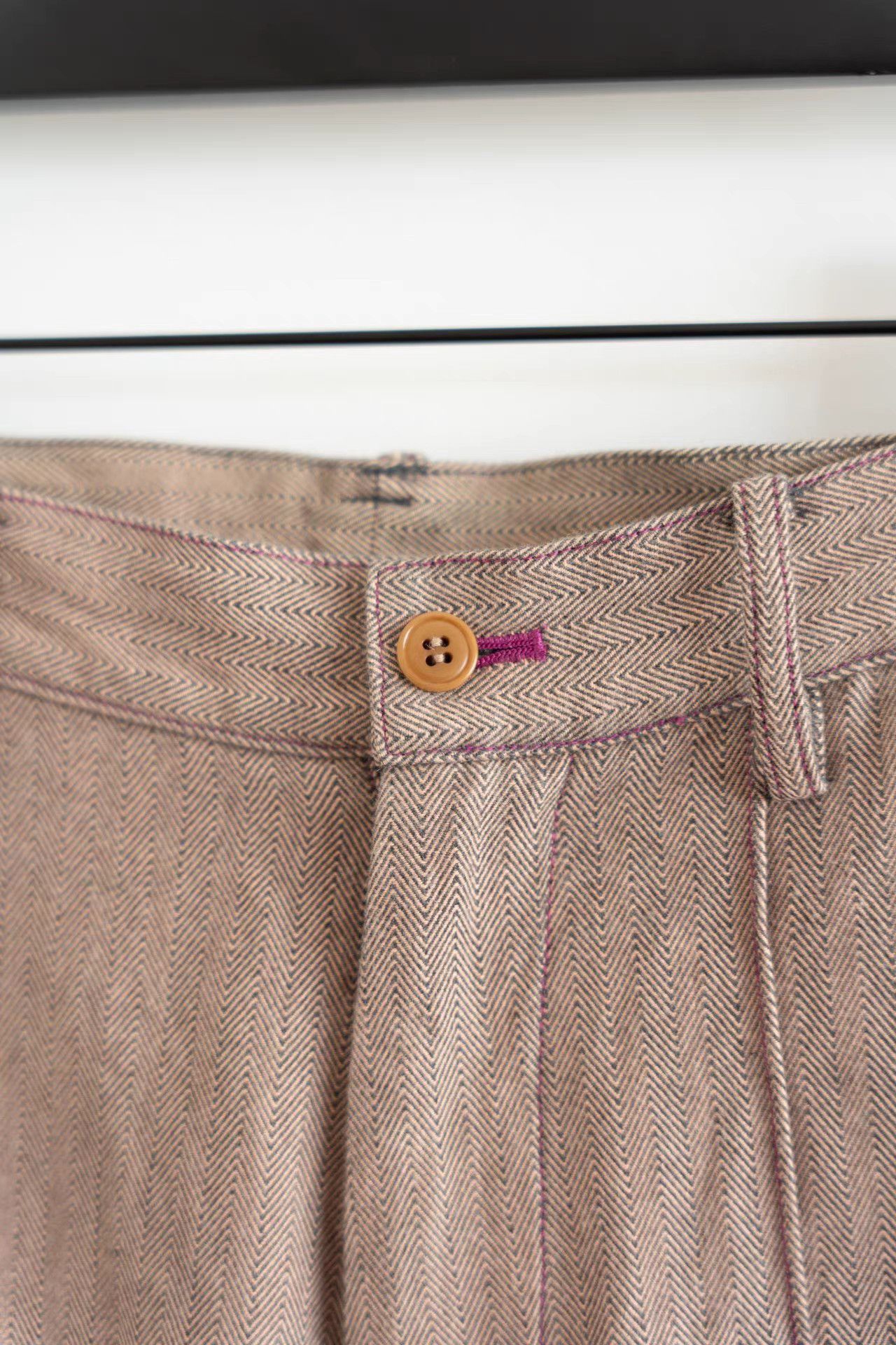 Sulvam Sulvam 19ss Cut-Off Raw Edge Trousers K4 Size US 32 / EU 48 - 4 Thumbnail