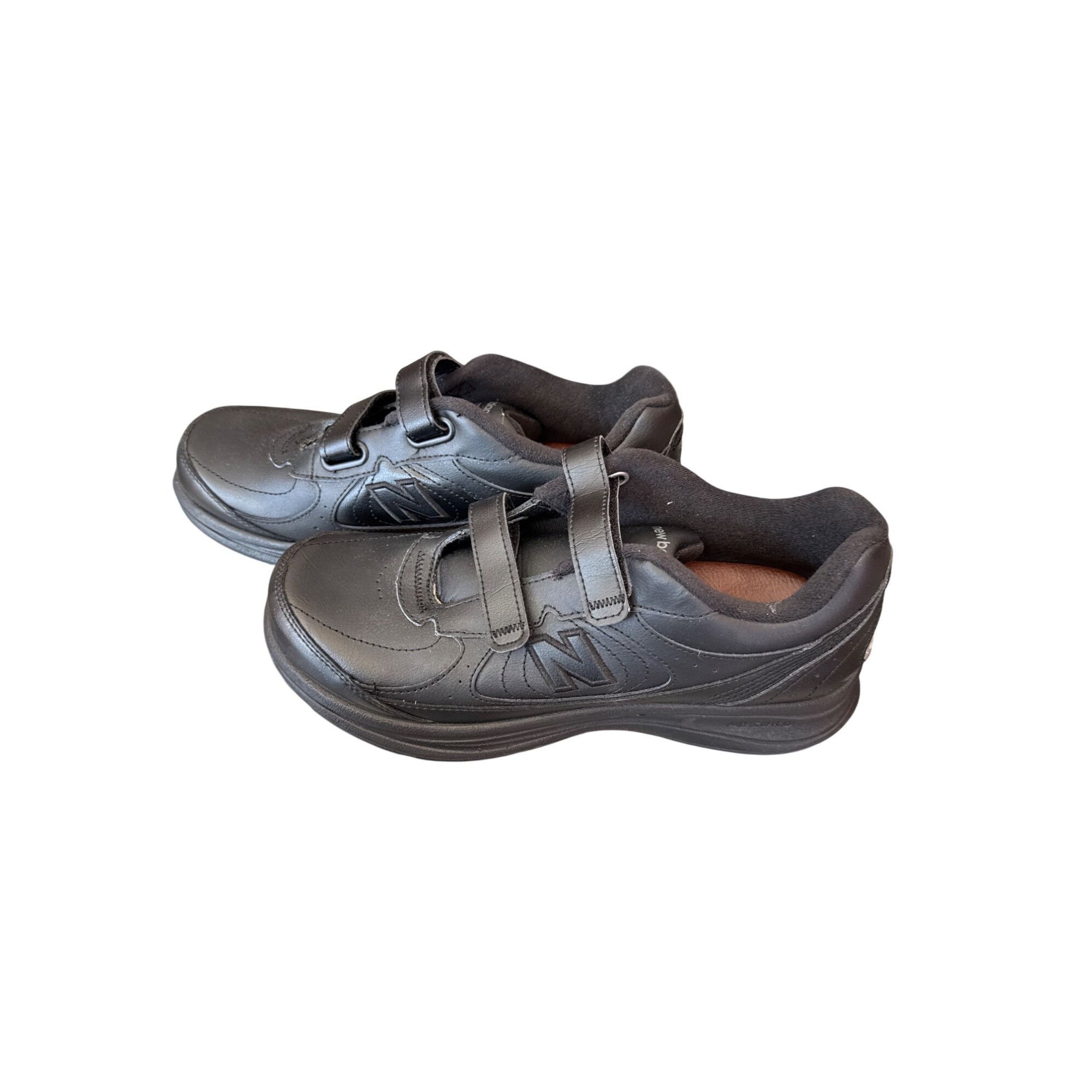 New Balance New Balance 577 Mens Black Leather ortho walking sneakers 10 Size US 10 / EU 43 - 3 Thumbnail