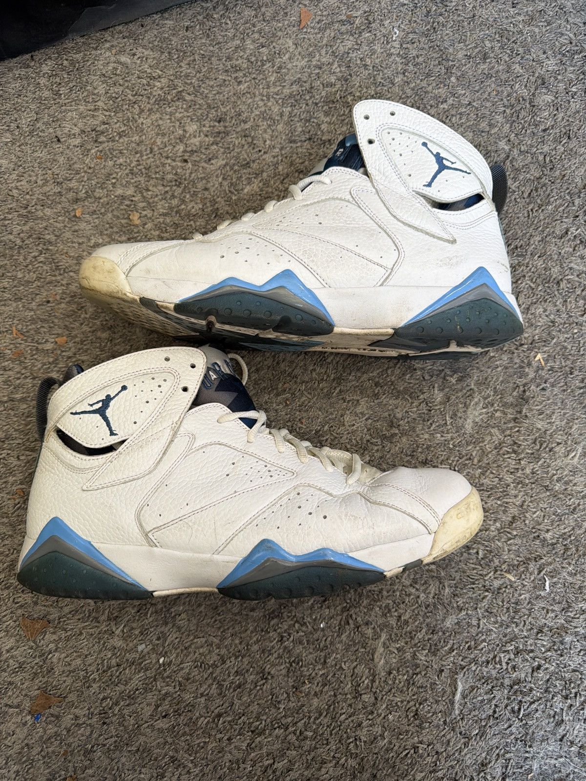 Jordan Brand 2015 Nike Air Jordan 7 Retro French Blue Sneakers Size US 12 / EU 45 - 2 Thumbnail