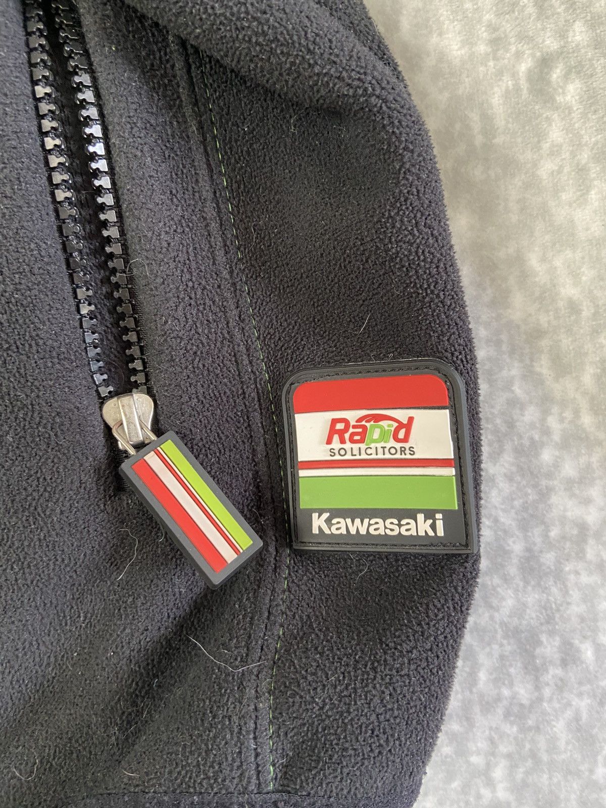 Other Vintage Kawasaki Rapid Solicitors Racing Fleese Jacket Size US S / EU 44-46 / 1 - 5 Thumbnail