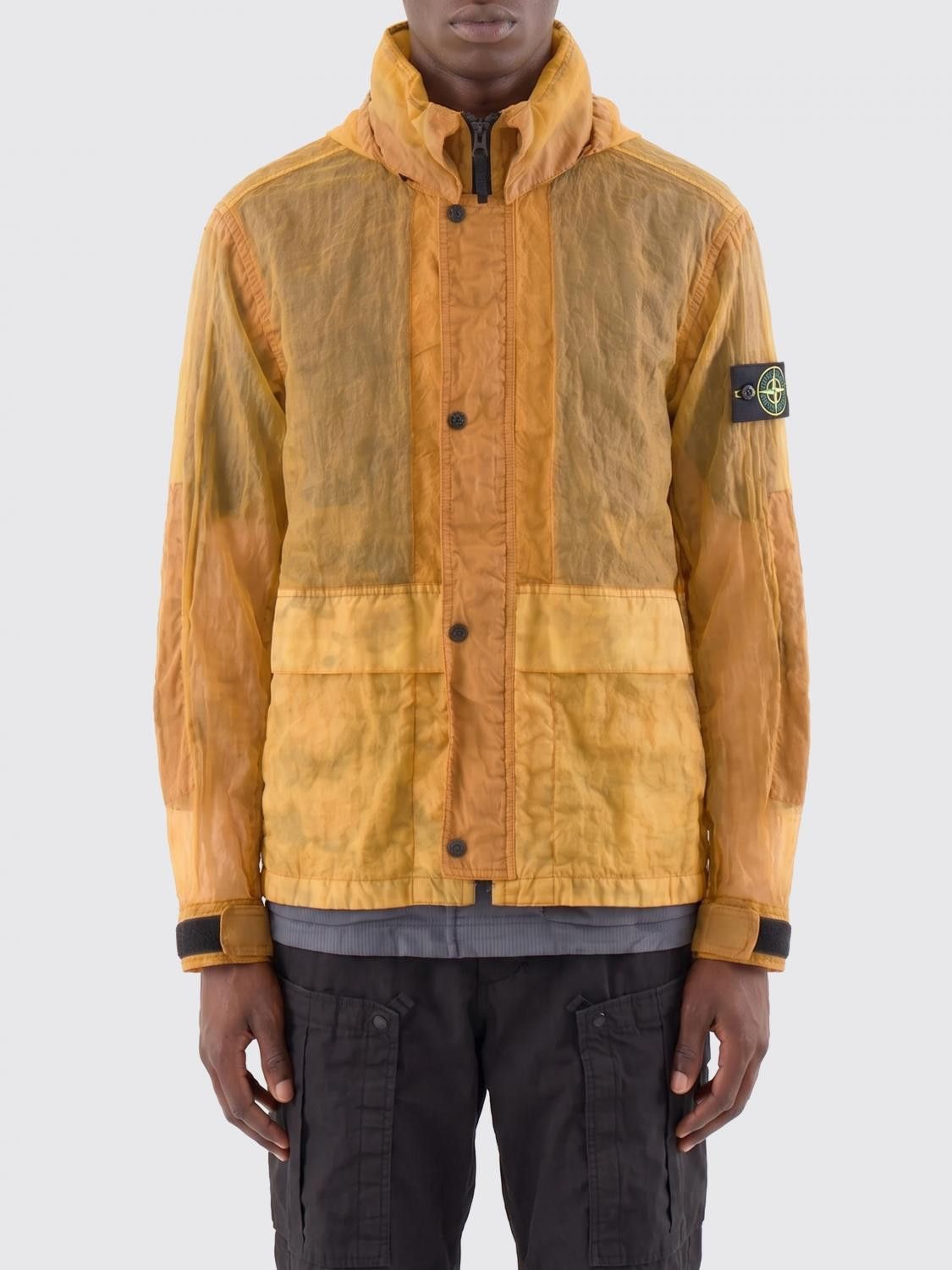 Stone Island Stone Island Jacket Men Orange Size US M / EU 48-50 / 2 - 1 Thumbnail