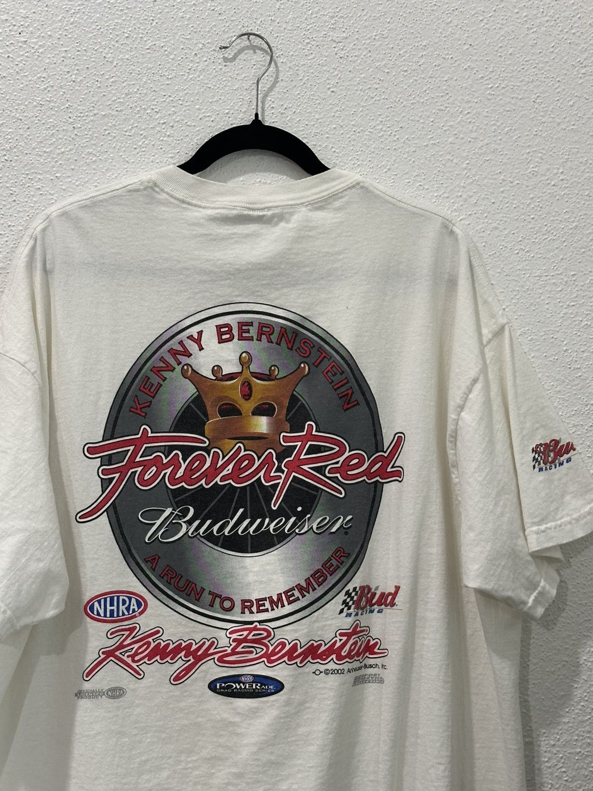 Budweiser Signed Kenny Bernstein “Forever Red” Budweiser 2002 NHRA XXL Size US XXL / EU 58 / 5 - 2 Thumbnail