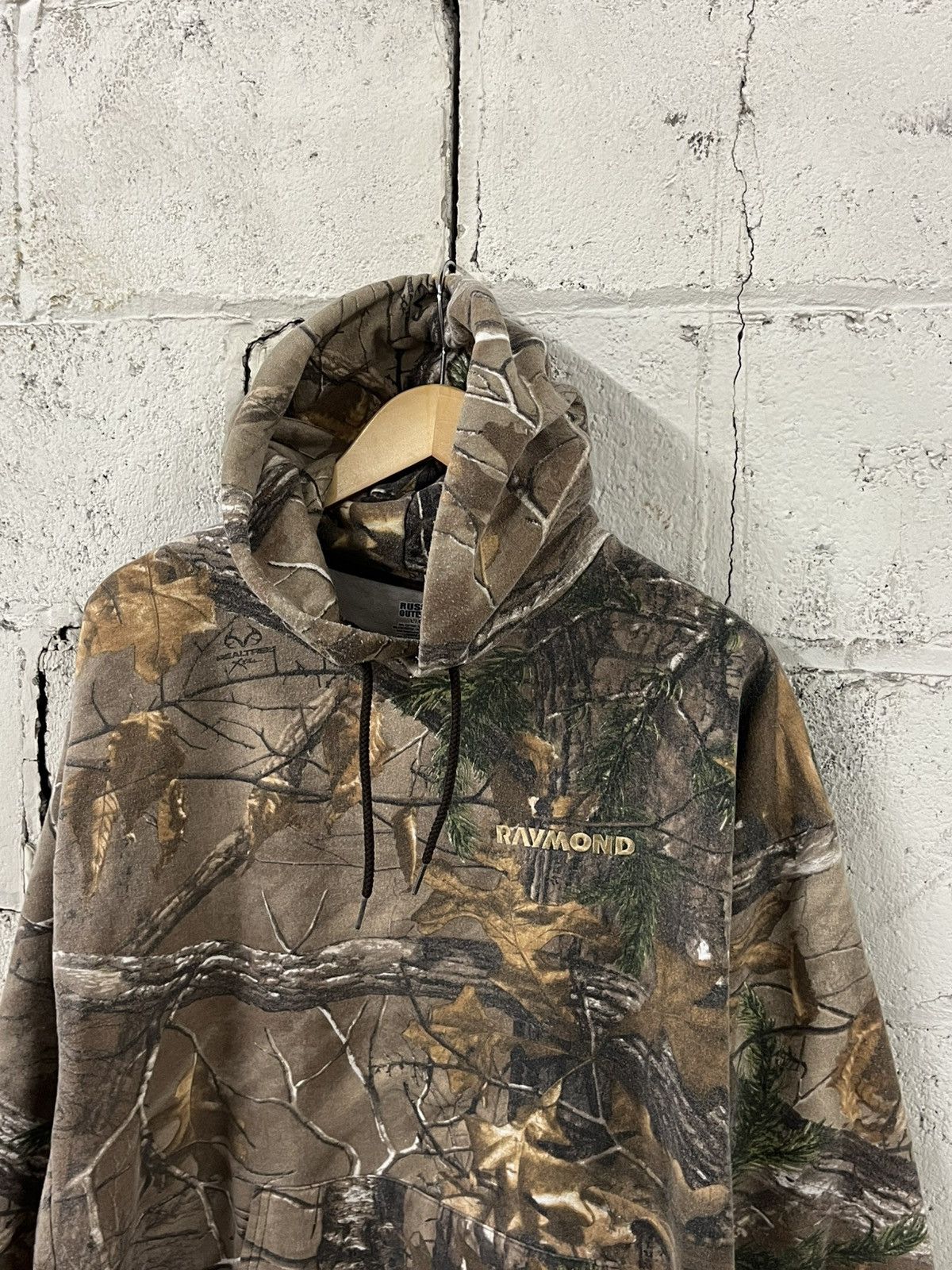 Russell Athletic Russell athletic boxy fit vintage camo hoodie streetwear Size US L / EU 52-54 / 3 - 8 Thumbnail