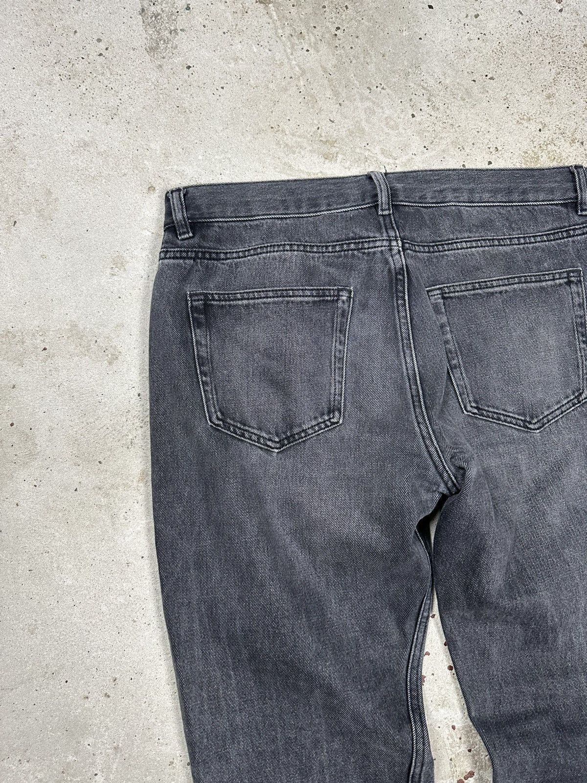 Arket Arket Regular Cropped Jeans Denim Pants Washed Grey Size US 31 - 13 Thumbnail