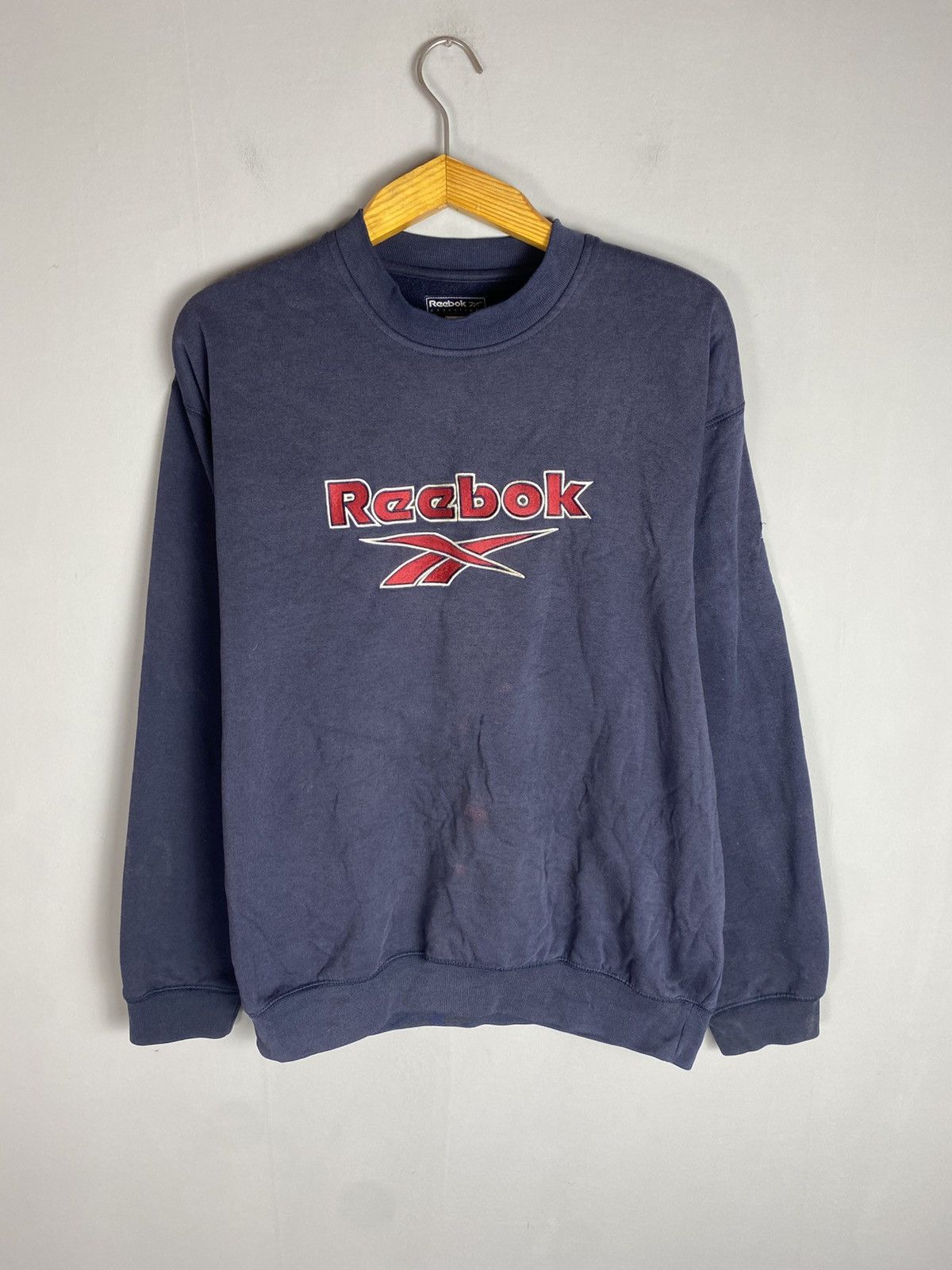 Reebok Vintage 90s Reebok sweatshirt Size US L / EU 52-54 / 3 - 1 Thumbnail