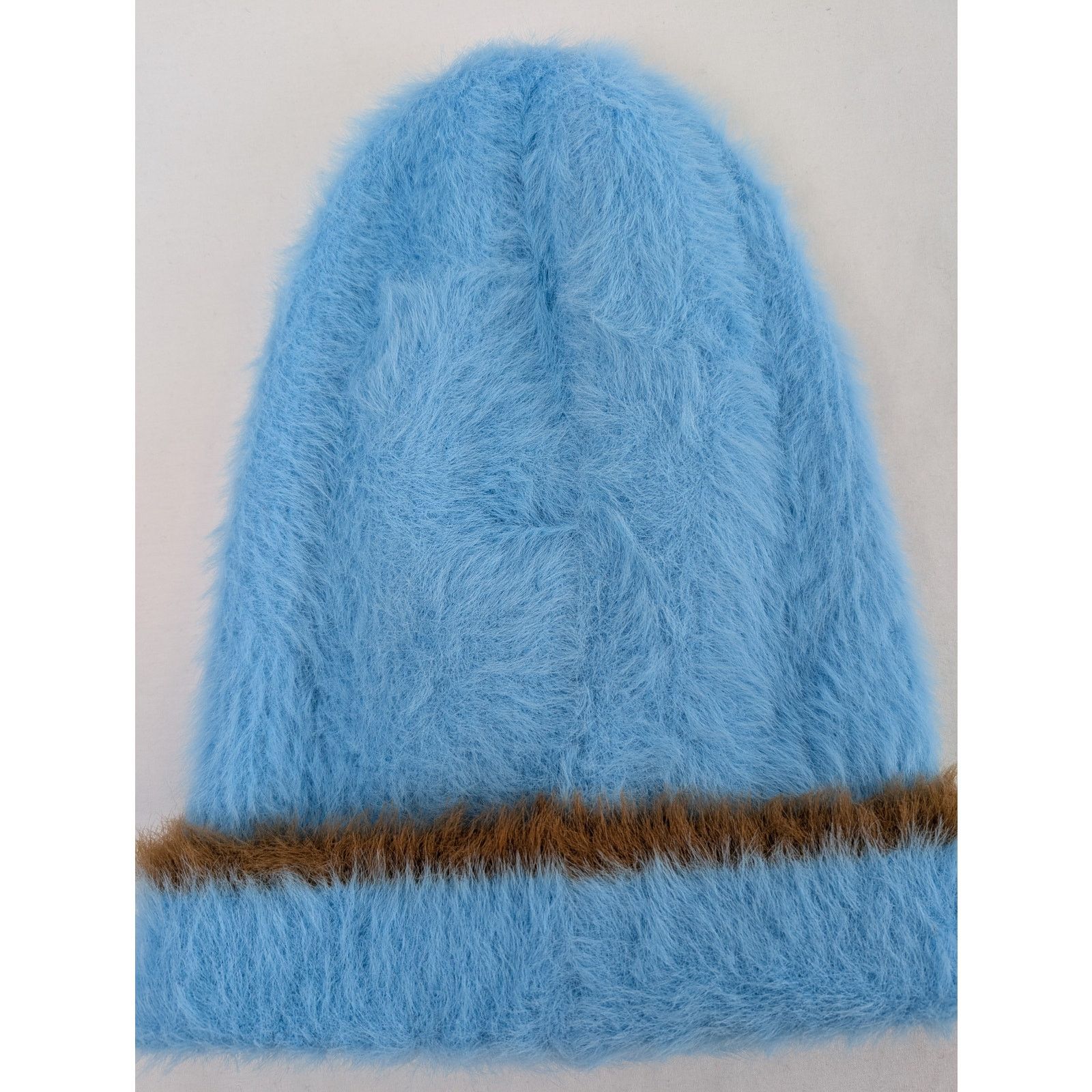 Jacquemus o1rshd1 Size: OS/ LE Bonnet Neve Beanie Cap / Hat Light Blue Size ONE SIZE - 6 Thumbnail