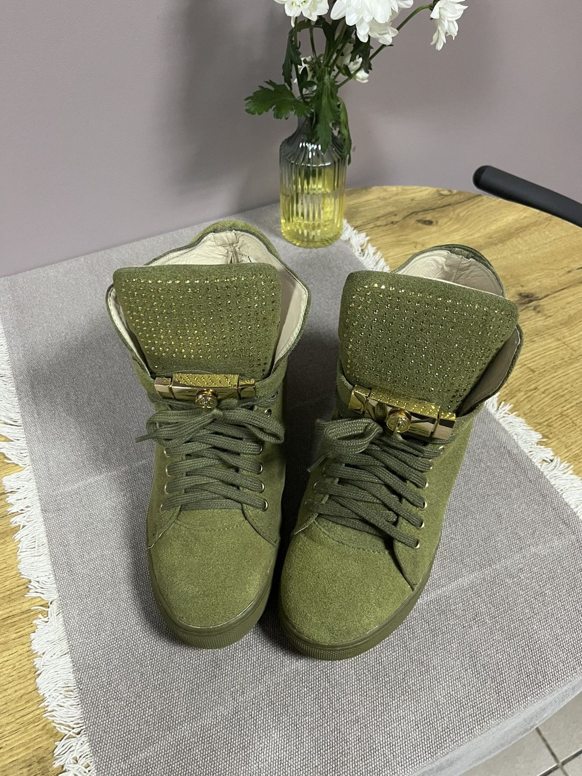 Giuseppe Zanotti Y2K Giuseppe Zanotti Type Style Sneakers Isabel Marant Size US 10 / IT 40 - 1 Thumbnail