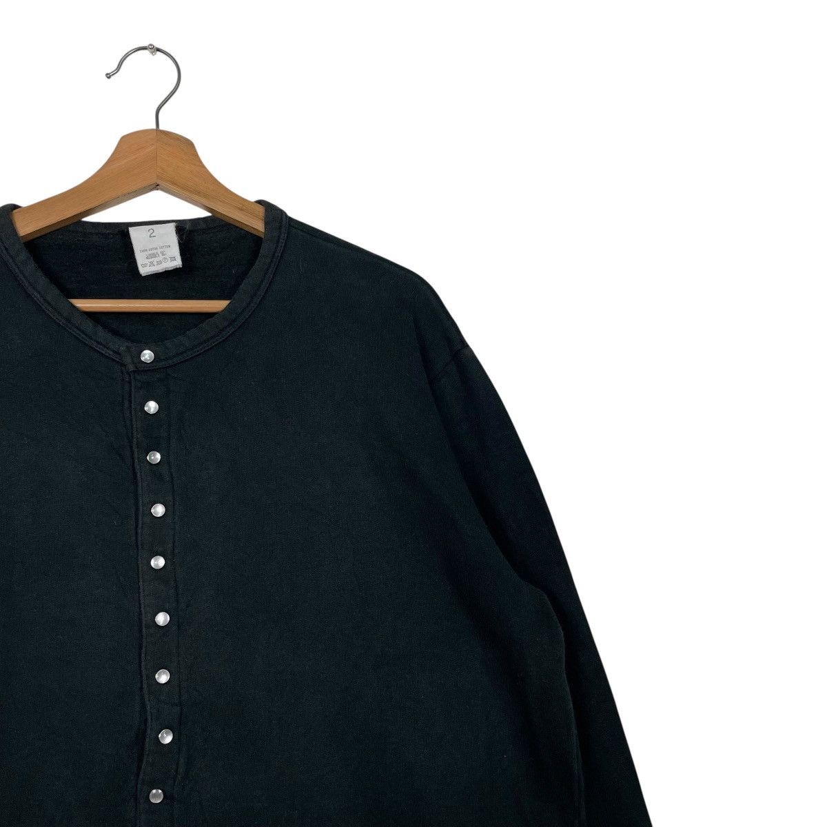 agnes b. Vintage Agnes B Snap Button Women Cardigan Size M / US 6-8 / IT 42-44 - 5 Thumbnail