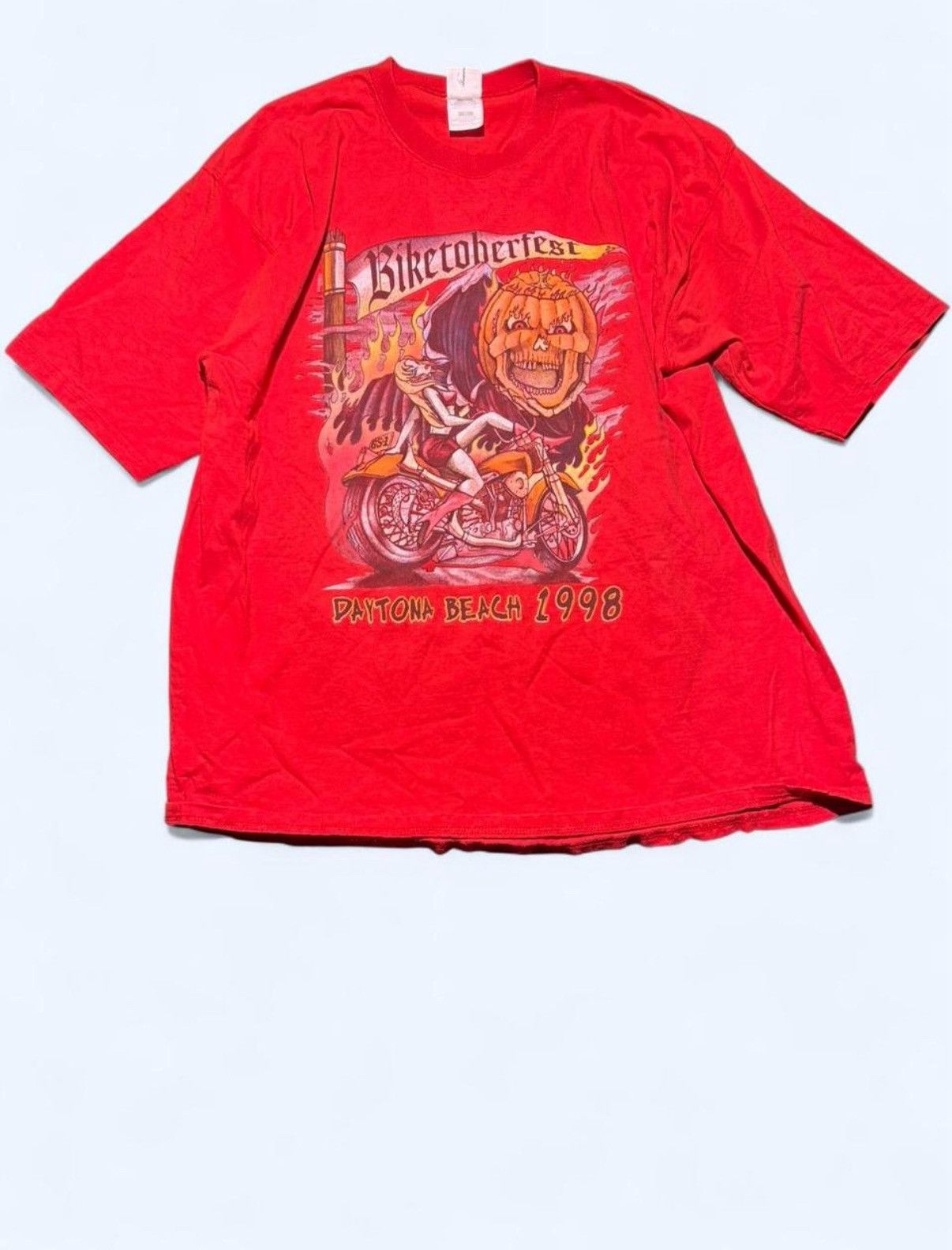 Other Vintage 1998 Biker T-Shirt Size US XL / EU 56 / 4 - 1 Thumbnail