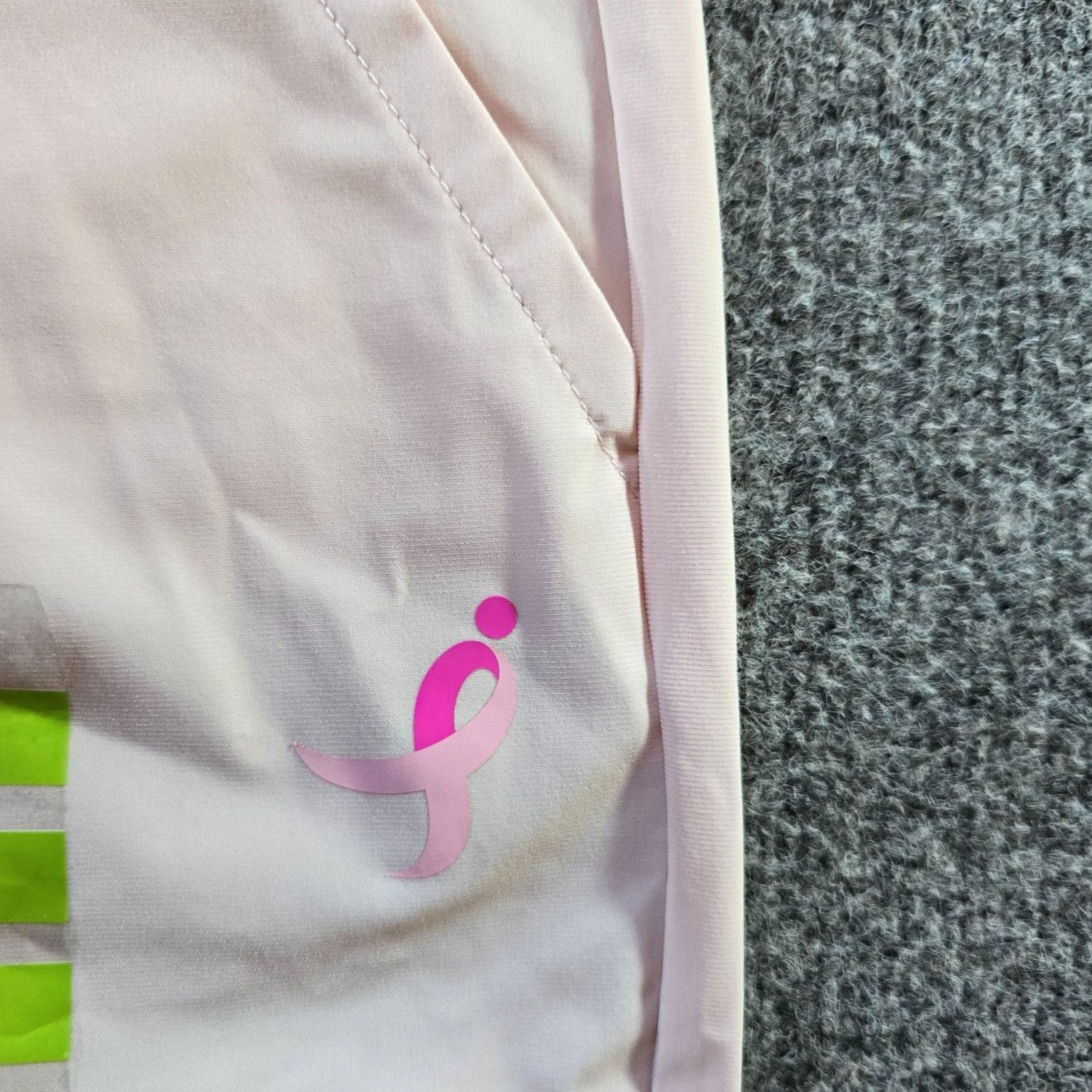 Vintage Earth Yoga Pants Women Size Large Pink Susan G Koman Cancer Performance Casual Size 36" / US 14 / IT 50 - 6 Thumbnail