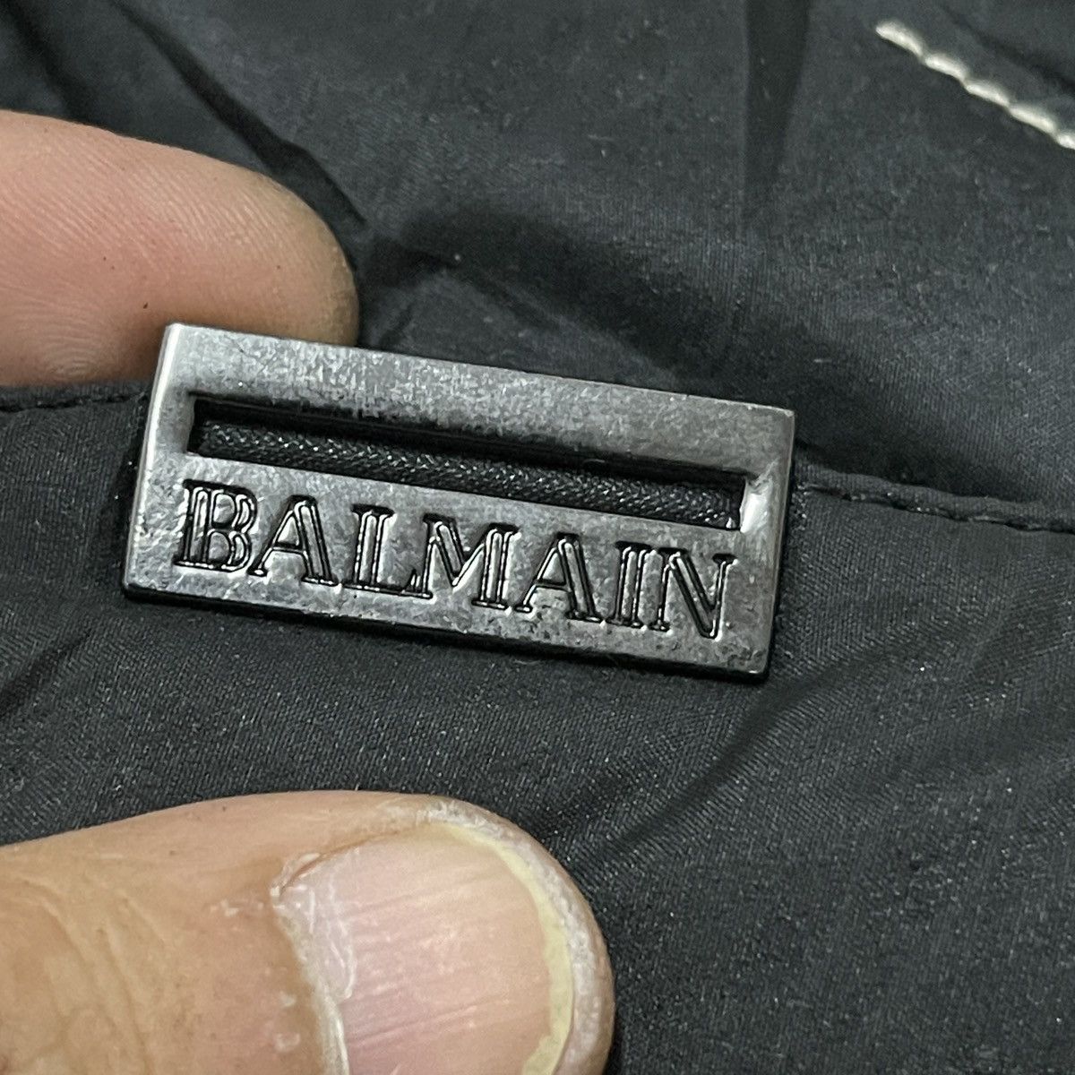 Balmain ‼️RARE‼️ Vintage Balmain Hooded Puffer Down Coat Jacket Size M / US 6-8 / IT 42-44 - 10 Thumbnail