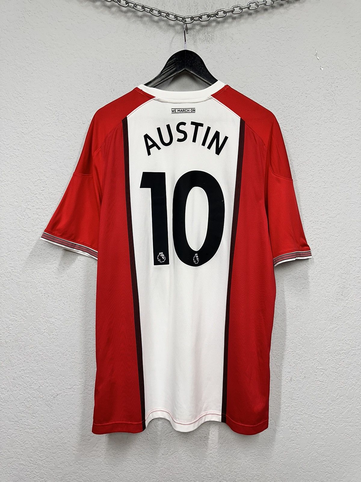 Under Armour Under Armour SOUTHAMPTON 2017/2018 Soccer Jersey Austin #10 Size US XL / EU 56 / 4 - 9 Thumbnail