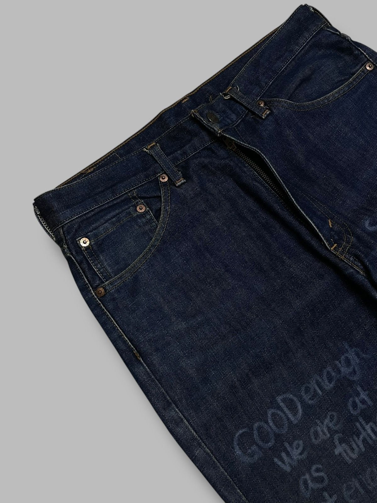 Levi's Vintage Clothing Vintage Og 1990s Original Levis 517 Poem Flared Style Denim Size US 32 / EU 48 - 9 Thumbnail