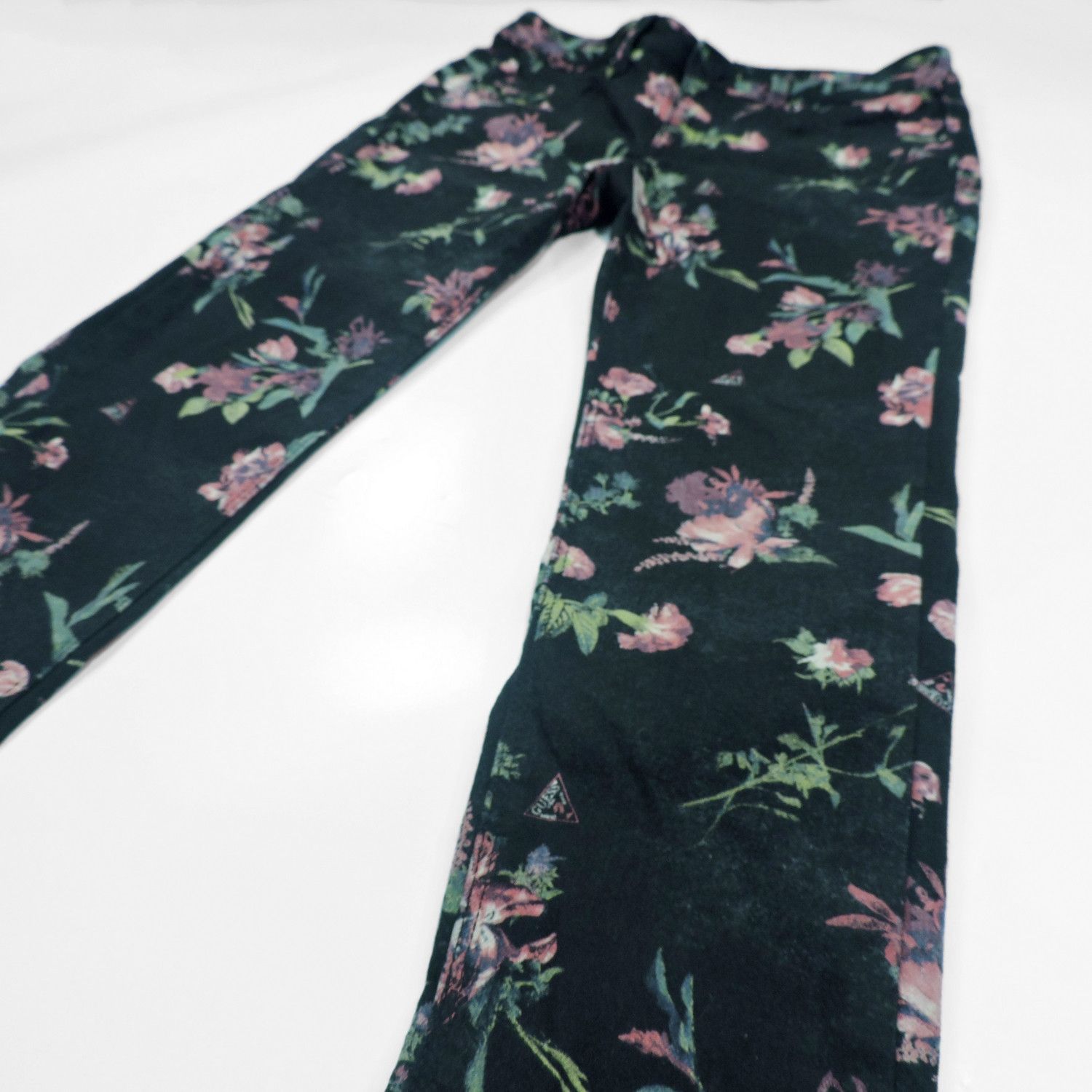Guess GUESS ULTRA ANGKLE SKINNY FLOWERS DENIM LONG PANTS Size 26" / US 2 / IT 38 - 15 Thumbnail