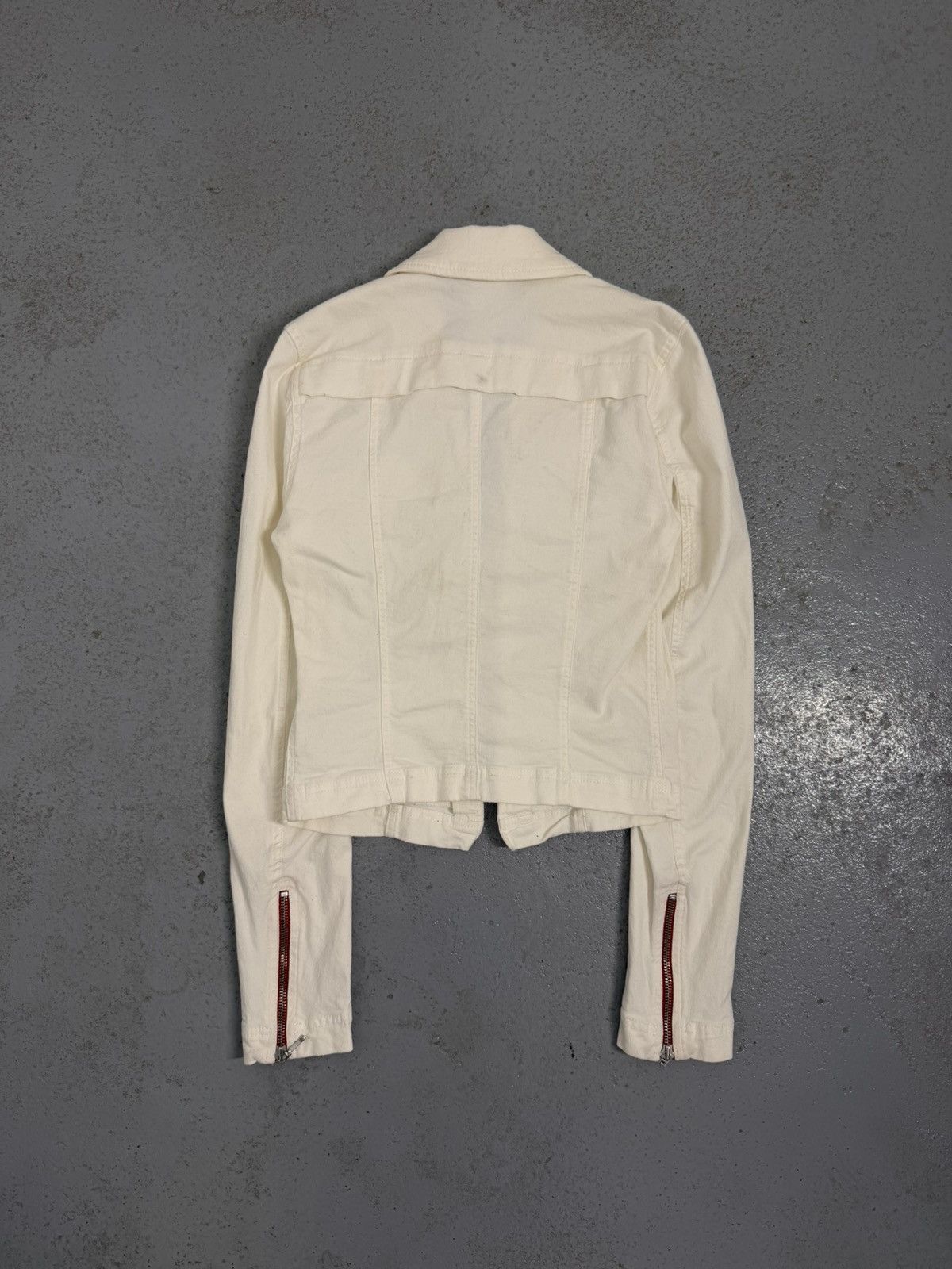 plein sud Plein Sud Multi-zip Bloody Denim Jacket Size M / US 6-8 / IT 42-44 - 11 Thumbnail