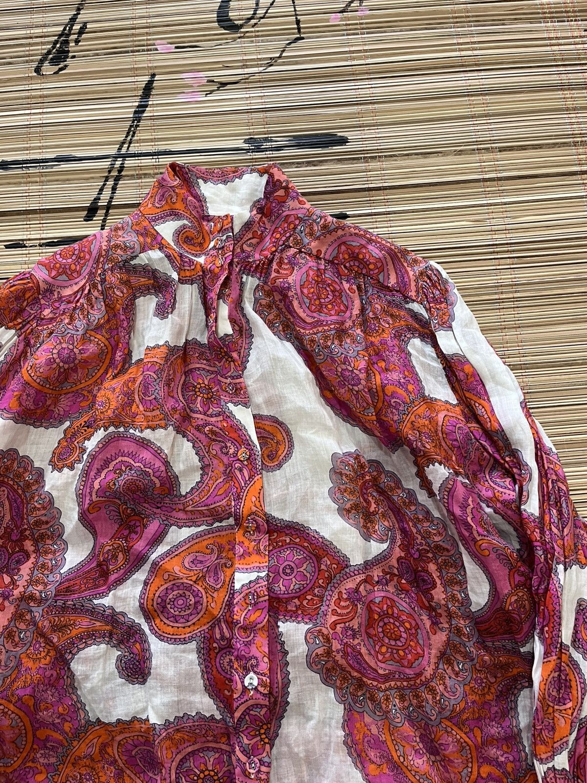 Zimmermann Zimmermann Paisley Blouse Size ONE SIZE - 4 Thumbnail