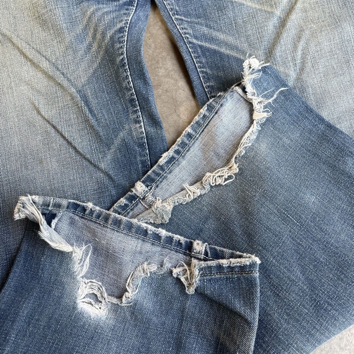 Diesel 🔥Vintage Diesel Kajo Stoned Washed Ripped Distress Jeans Size US 36 / EU 52 - 7 Thumbnail