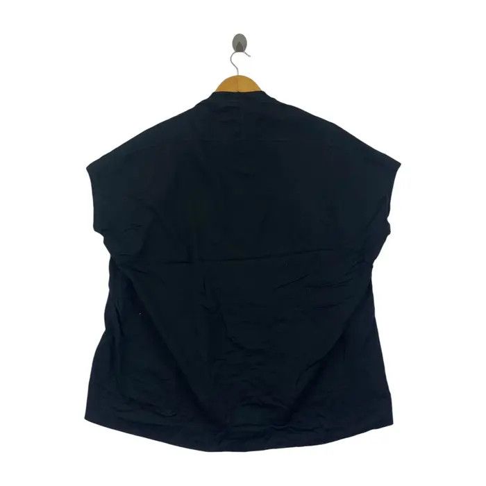 SHIPS SHIPS JAPAN Primary Navy Label Collection Tank Top Tee Shirt Size XXL / US 16-18 / IT 52-54 - 2 Thumbnail