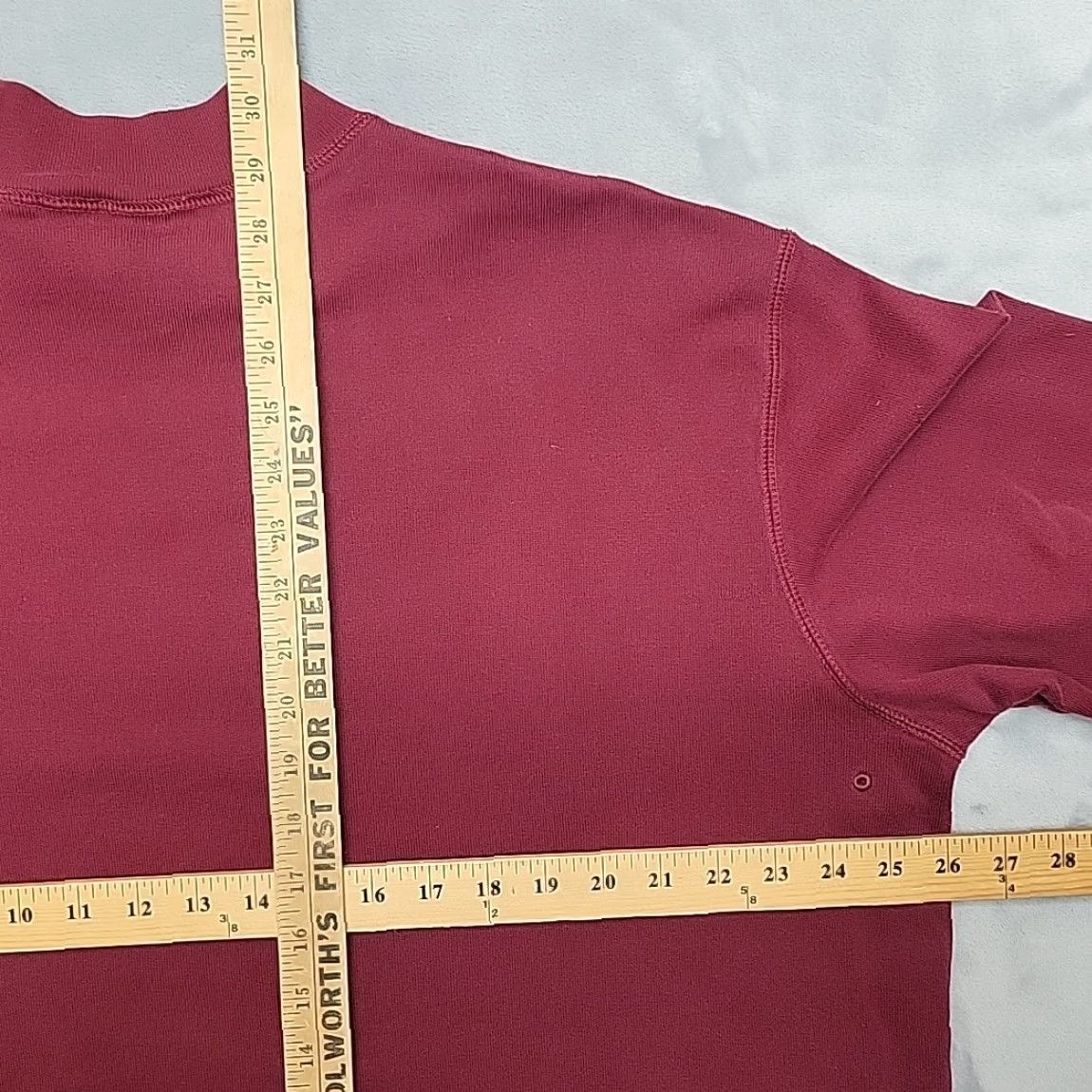 Eddie Bauer VINTAGE Eddie Bauer Mens XL Red Long Sleeve Mock Neck Cotton Knit Pullover Sweater Casual 100 % Cotton Logo Size US XL / EU 56 / 4 - 4 Thumbnail