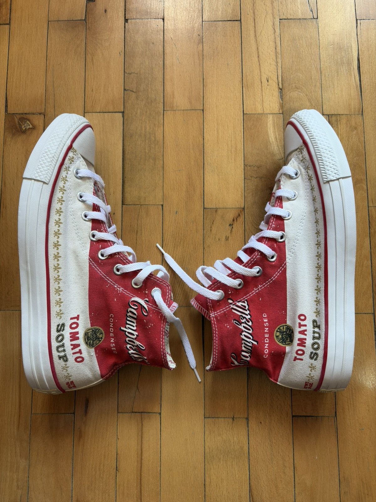 Converse Converse x Andy Warhol Tomato Soup 2015 Size US 11 / EU 44 - 2 Thumbnail
