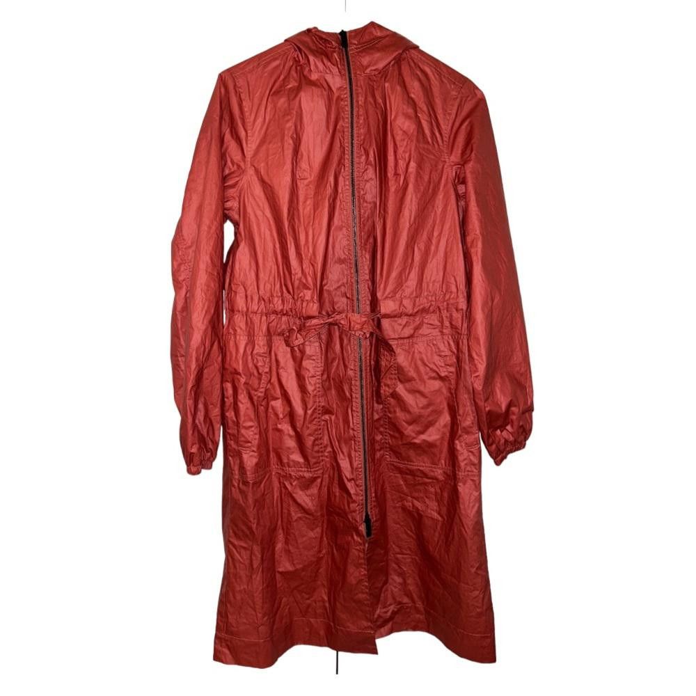 Designer a. new. day. I NWT Colorado Orange Hooded Raincoat Size XS Size XS / US 0-2 / IT 36-38 - 3 Thumbnail